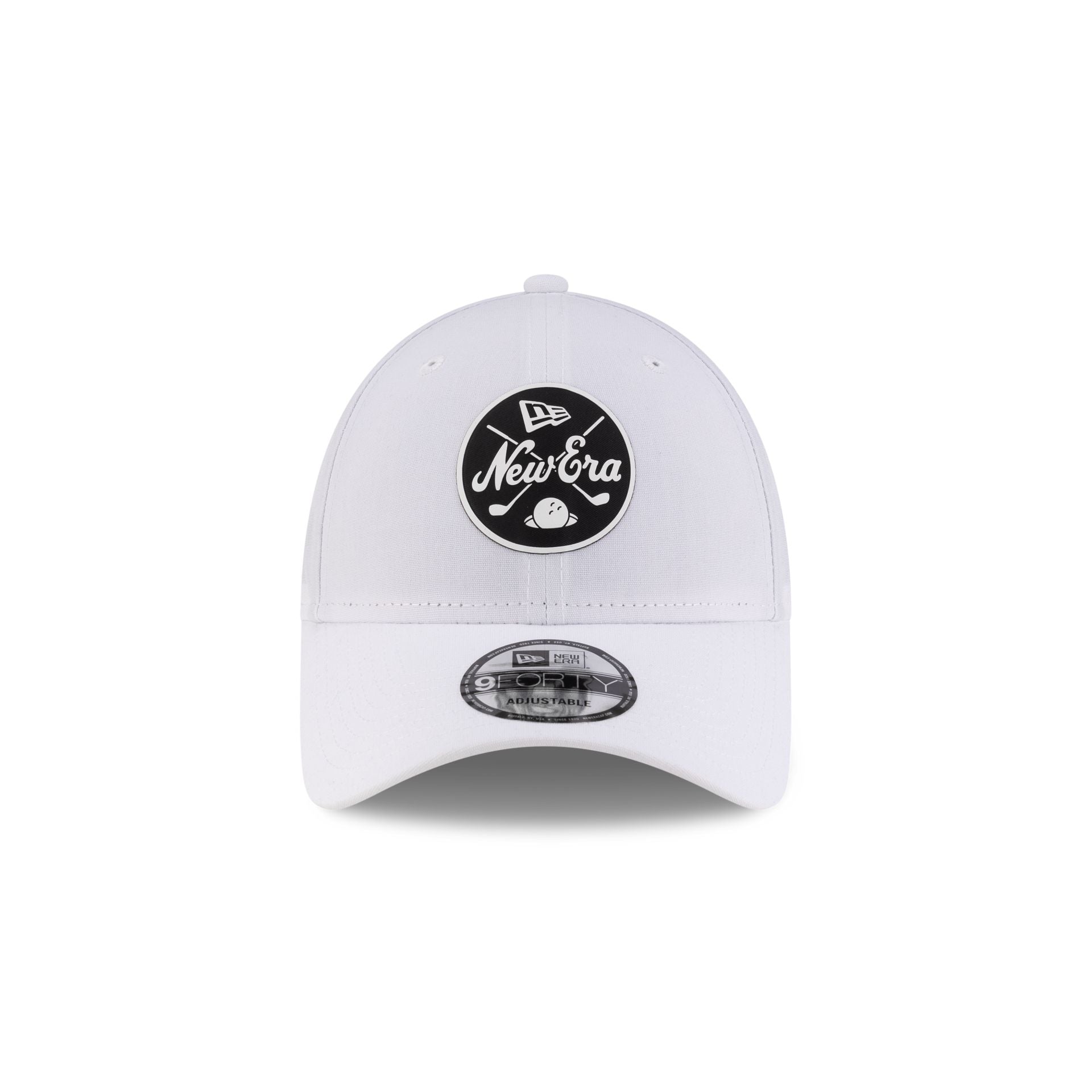 Alternative view of New Era Golf Repreve White 9Forty Snapback Hat