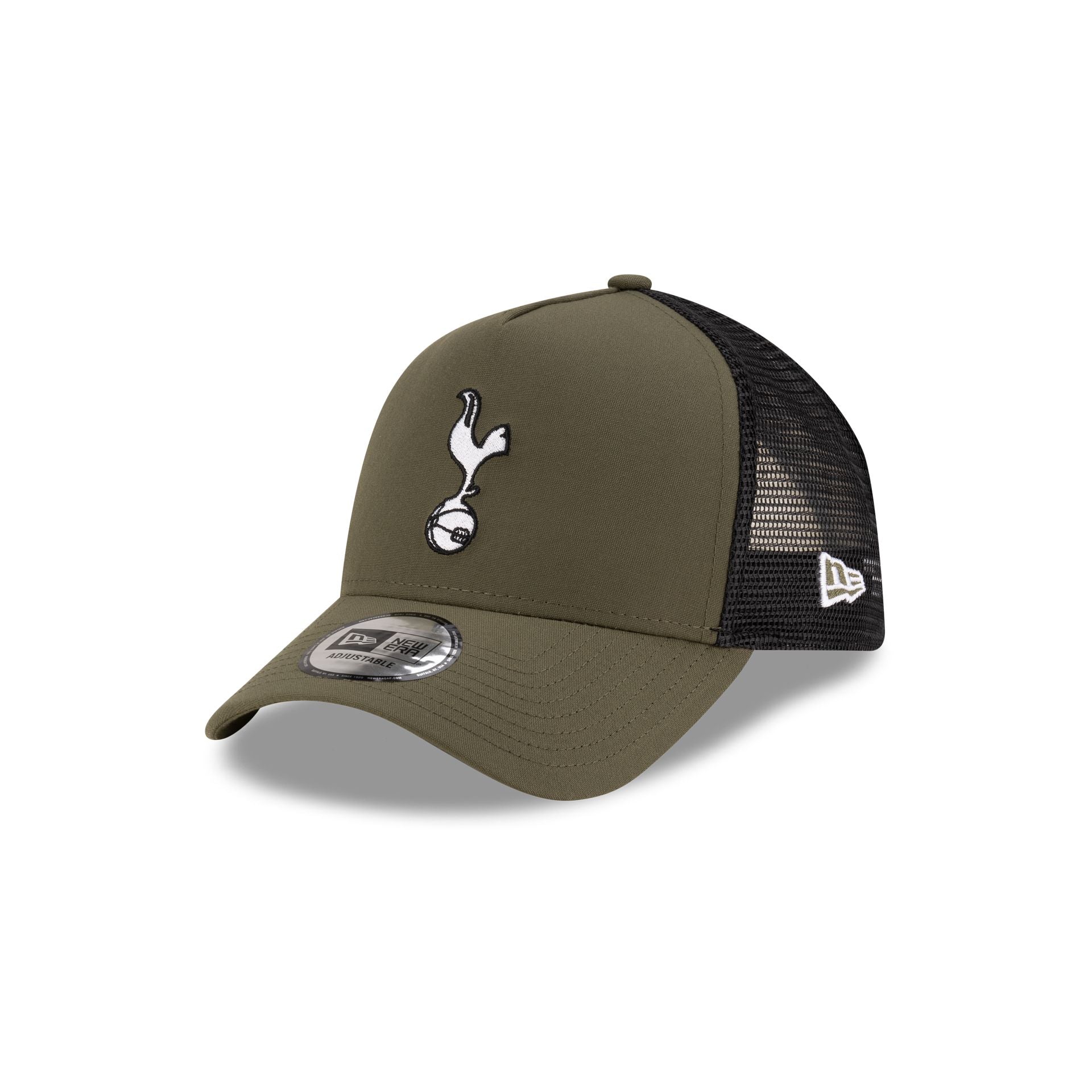 Tottenham Hotspur Fc Repreve Olive 9Forty A-Frame Trucker Hat