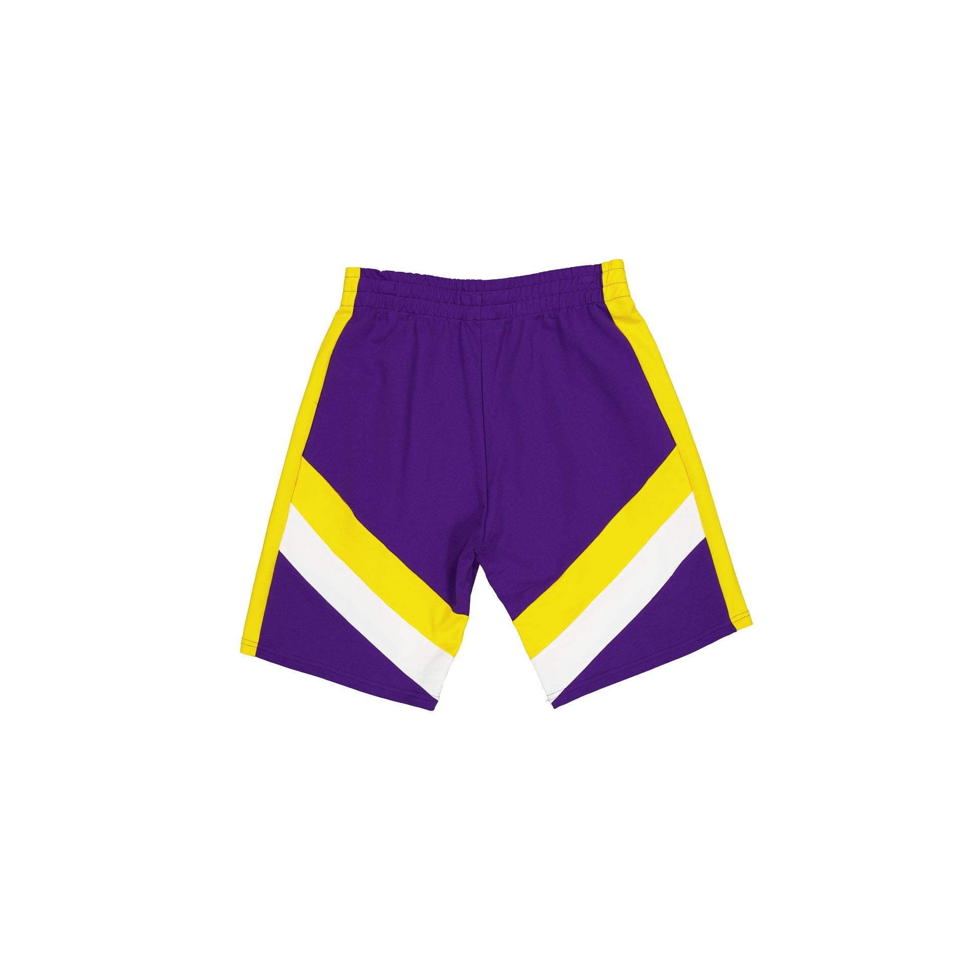 Alternative view of Los Angeles Lakers Purple Oversized Panel Shorts