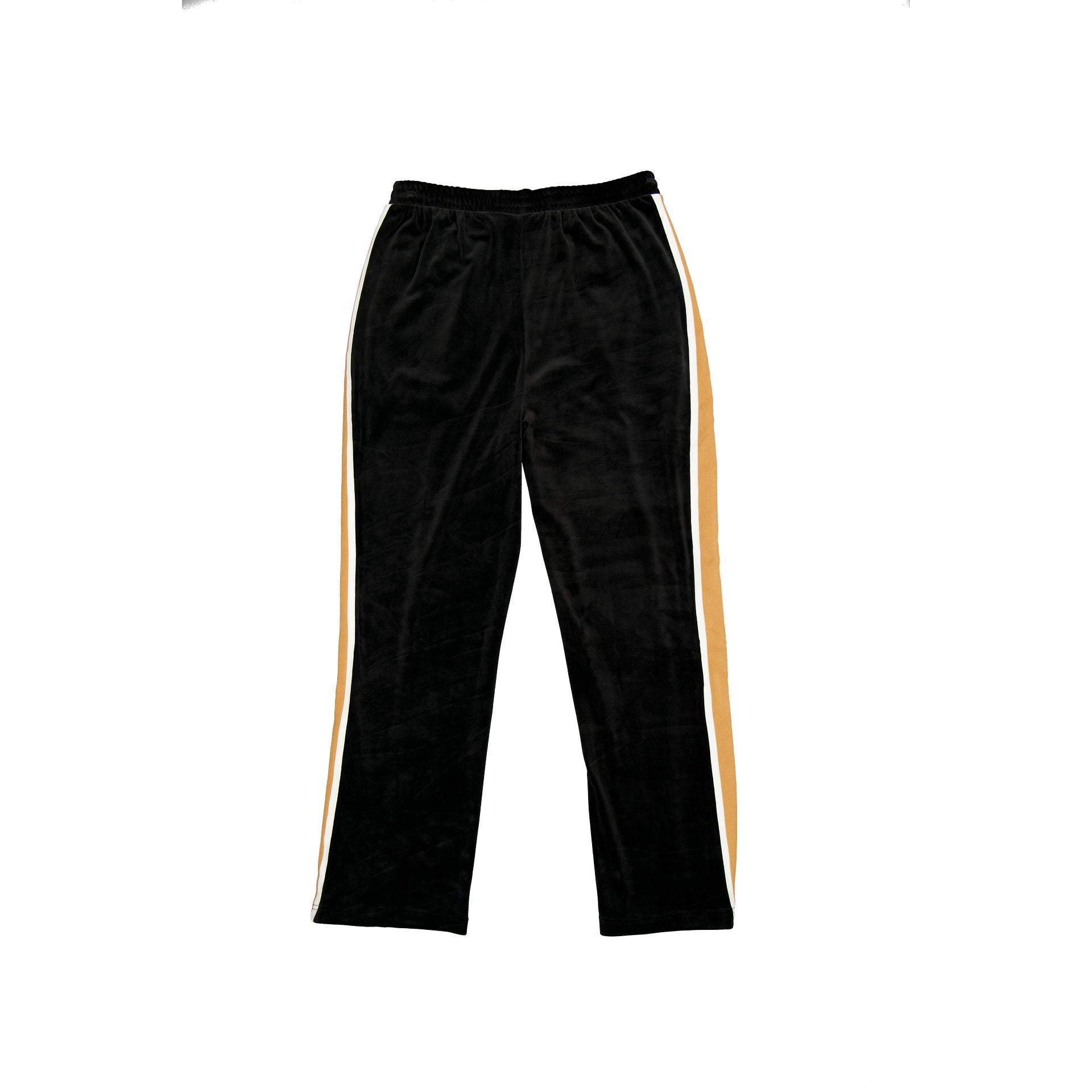 Alternative view of New York Yankees Black Velour Track Pants