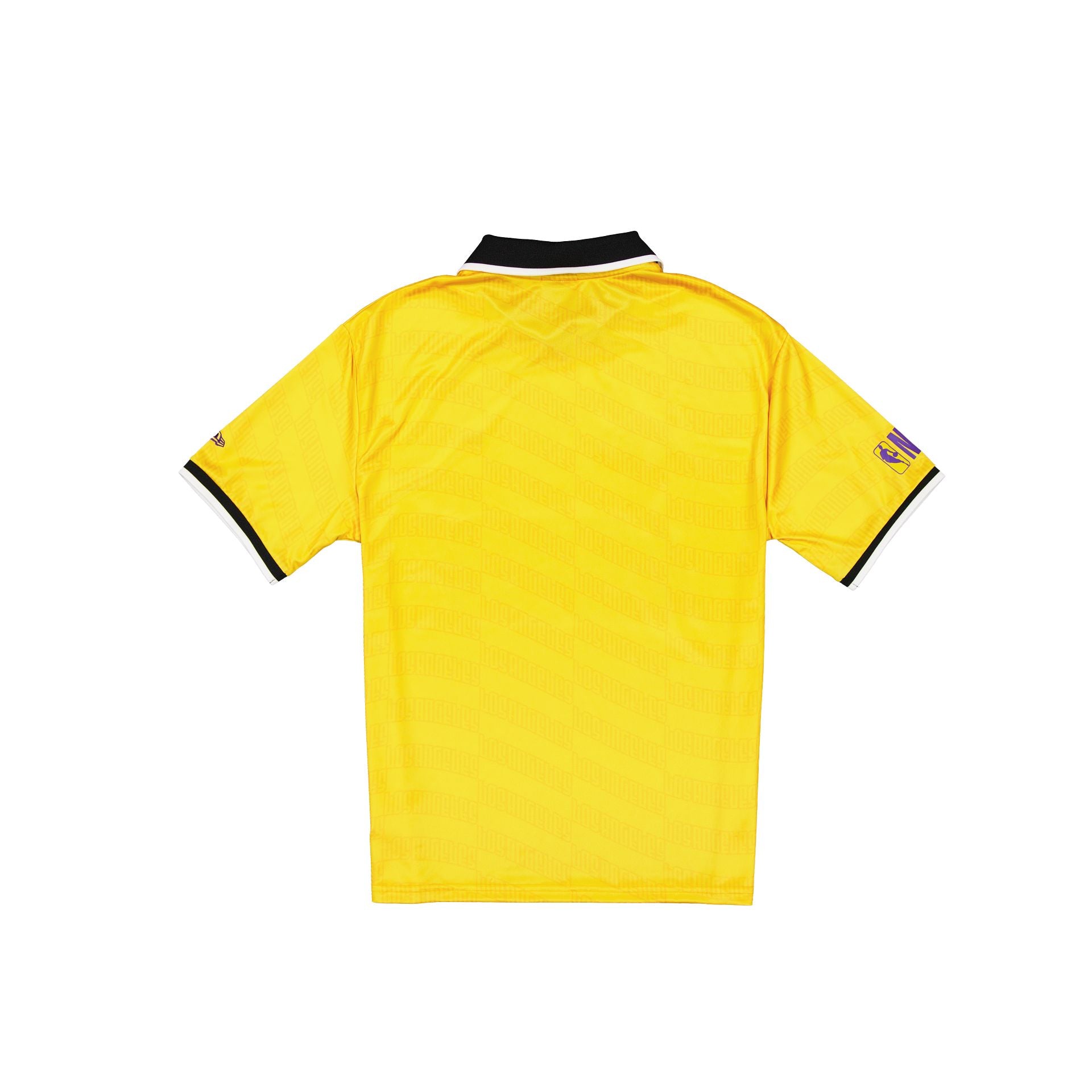 Alternative view of Los Angeles Lakers Yellow Oversized T-Shirt