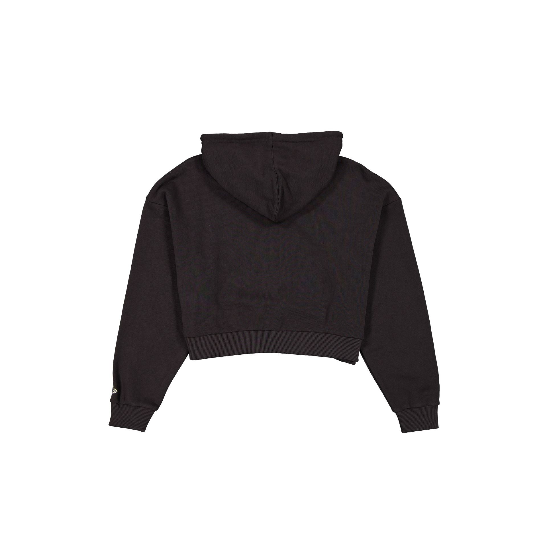 Alternative view of New Era Cap Women's Cropped Black Script Hoodie