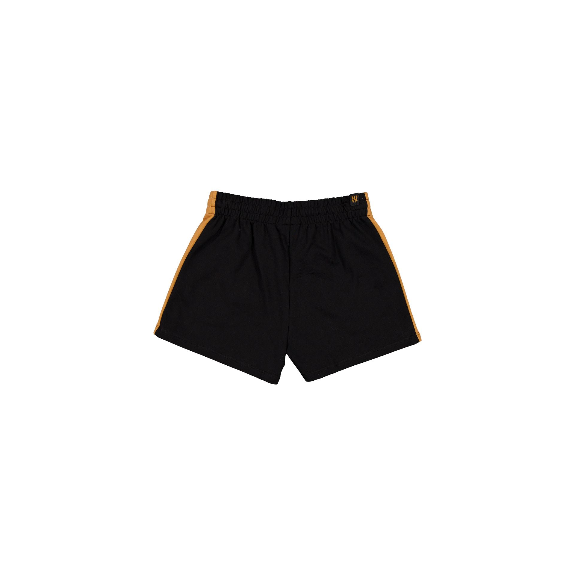 Alternative view of New York Yankees Women's High Waisted Black Floral Shorts