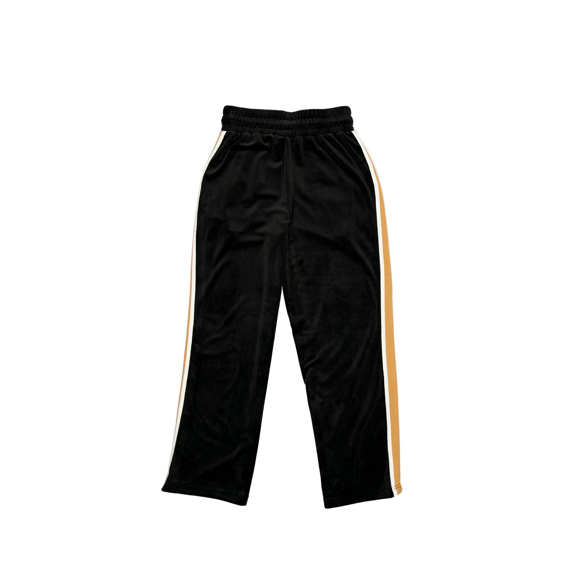 Alternative view of New York Yankees Women's Black Velour Track Pants