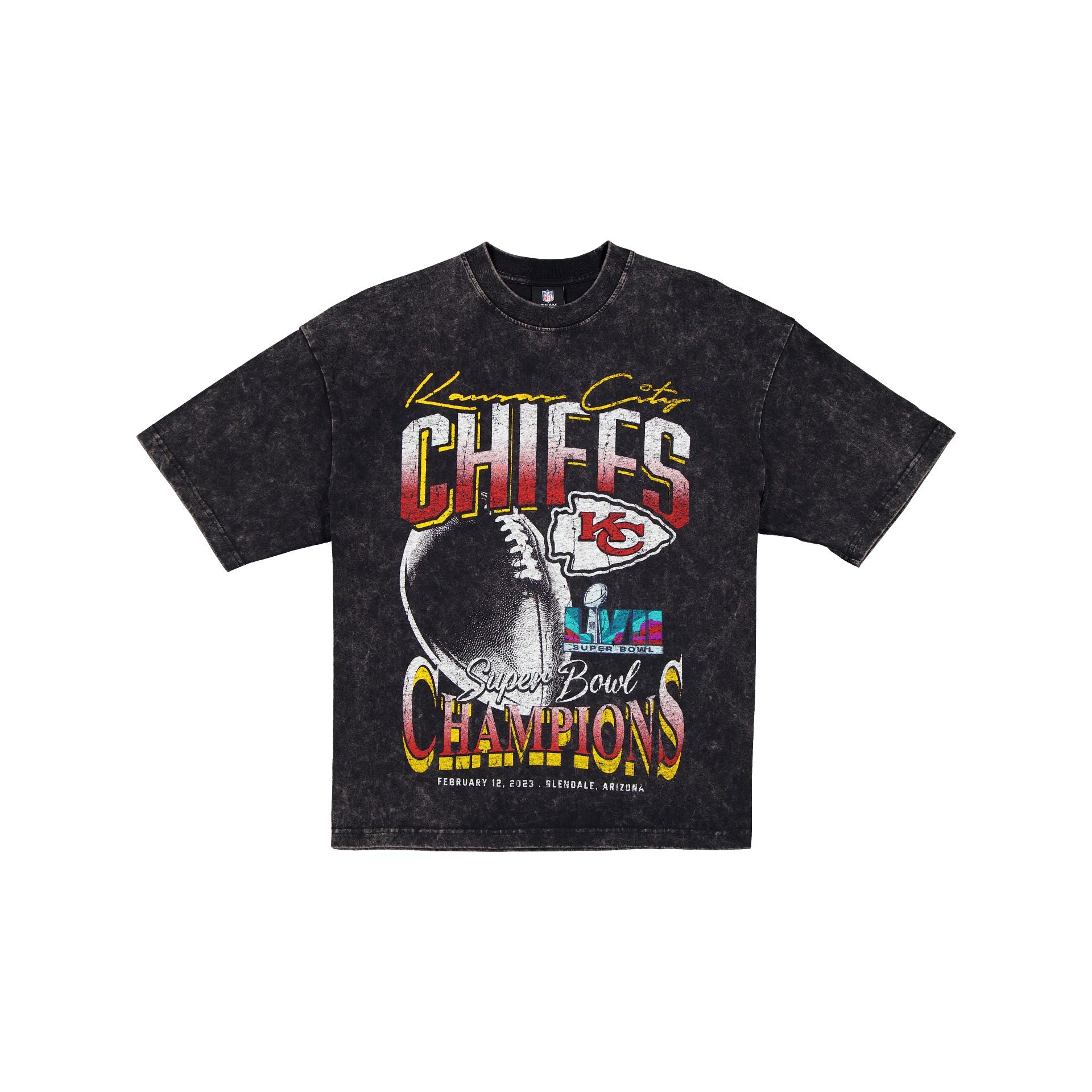 Kansas City Chiefs Super Bowl Lvii Champions Sport Classics Black T-Shirt