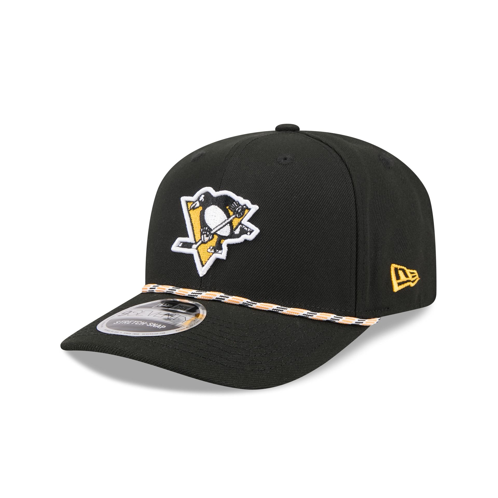 Pittsburgh Penguins Multicolor Rope 9Seventy Stretch-Snap Hat