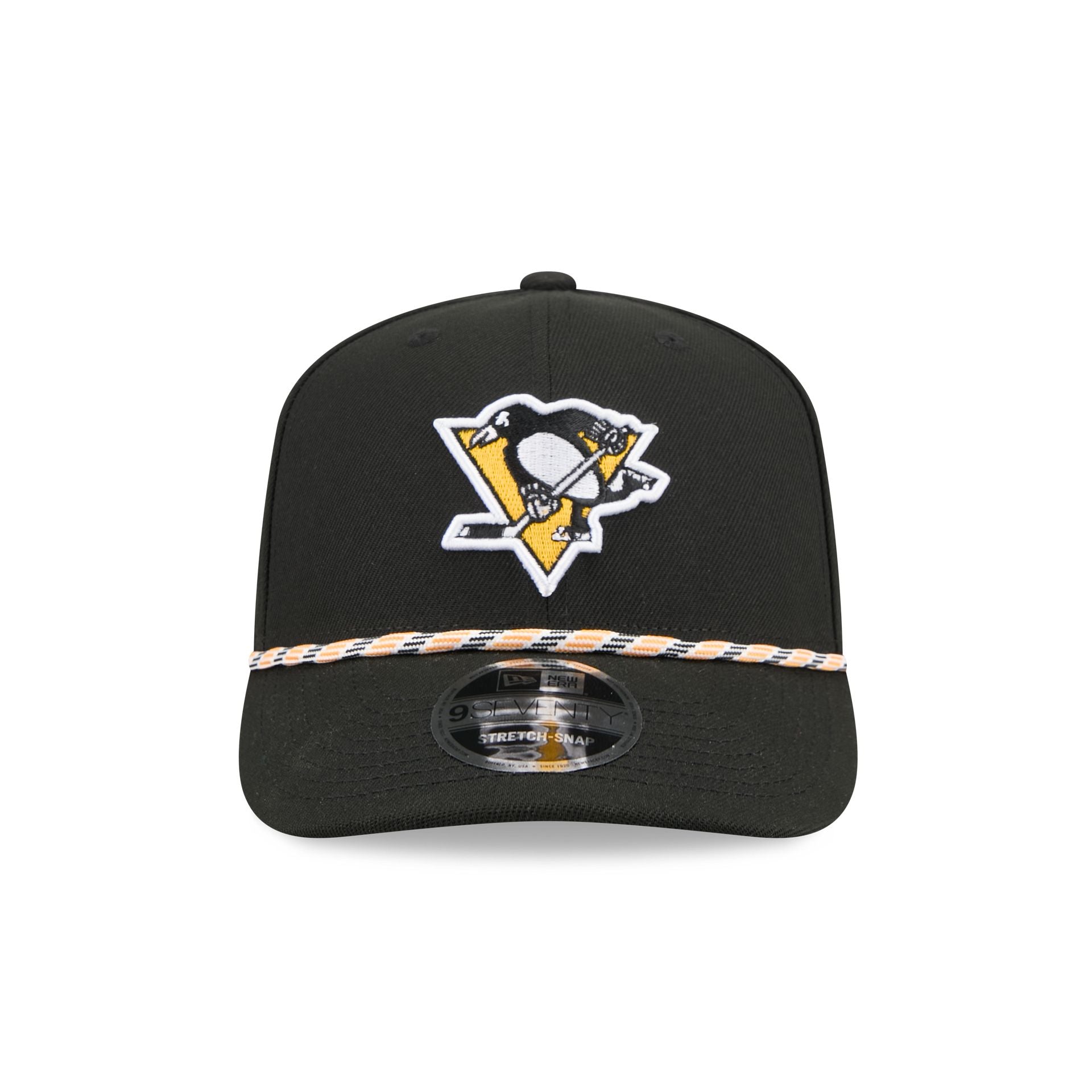 Alternative view of Pittsburgh Penguins Multicolor Rope 9Seventy Stretch-Snap Hat