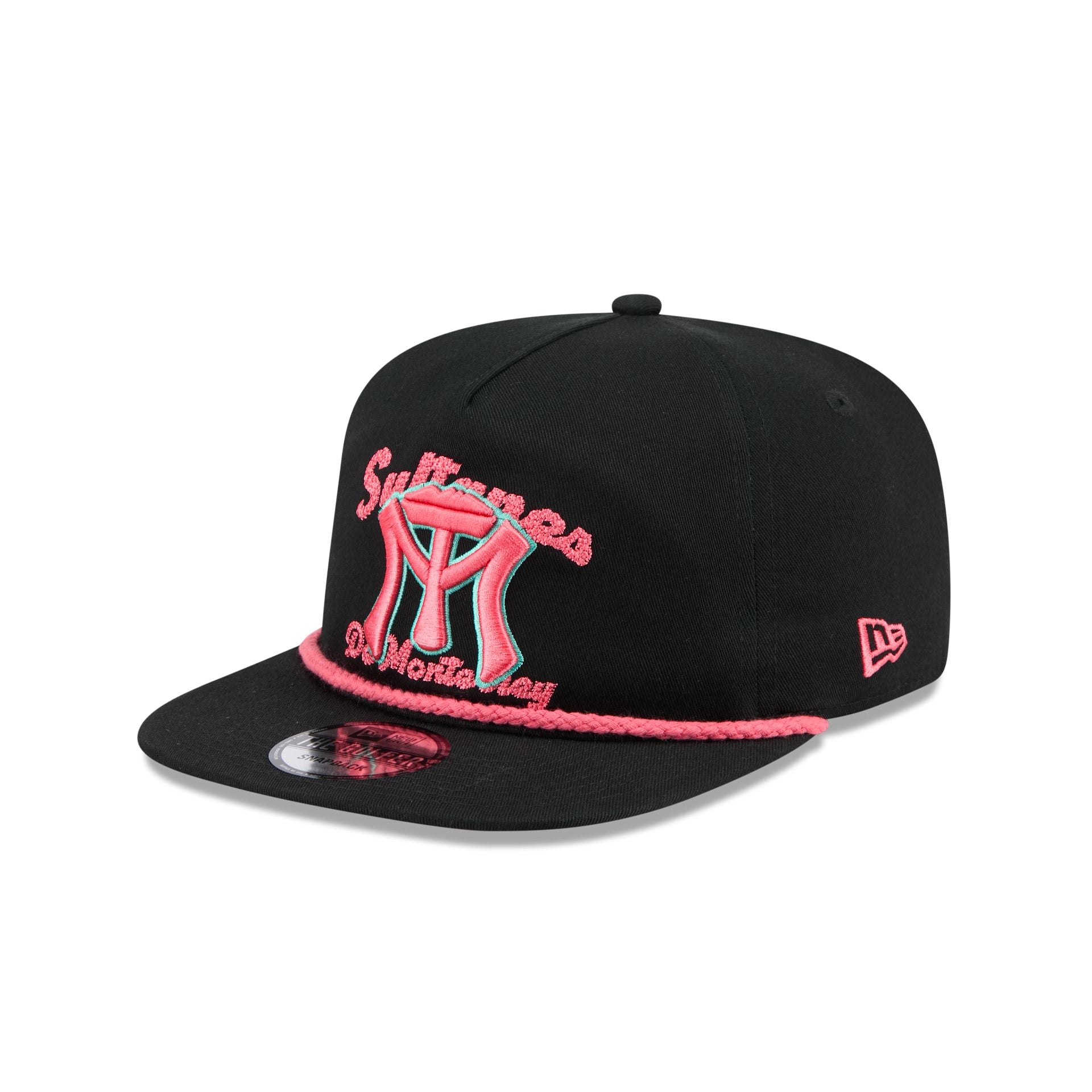 Sultanes De Monterrey Two-Tone Black Golfer Hat