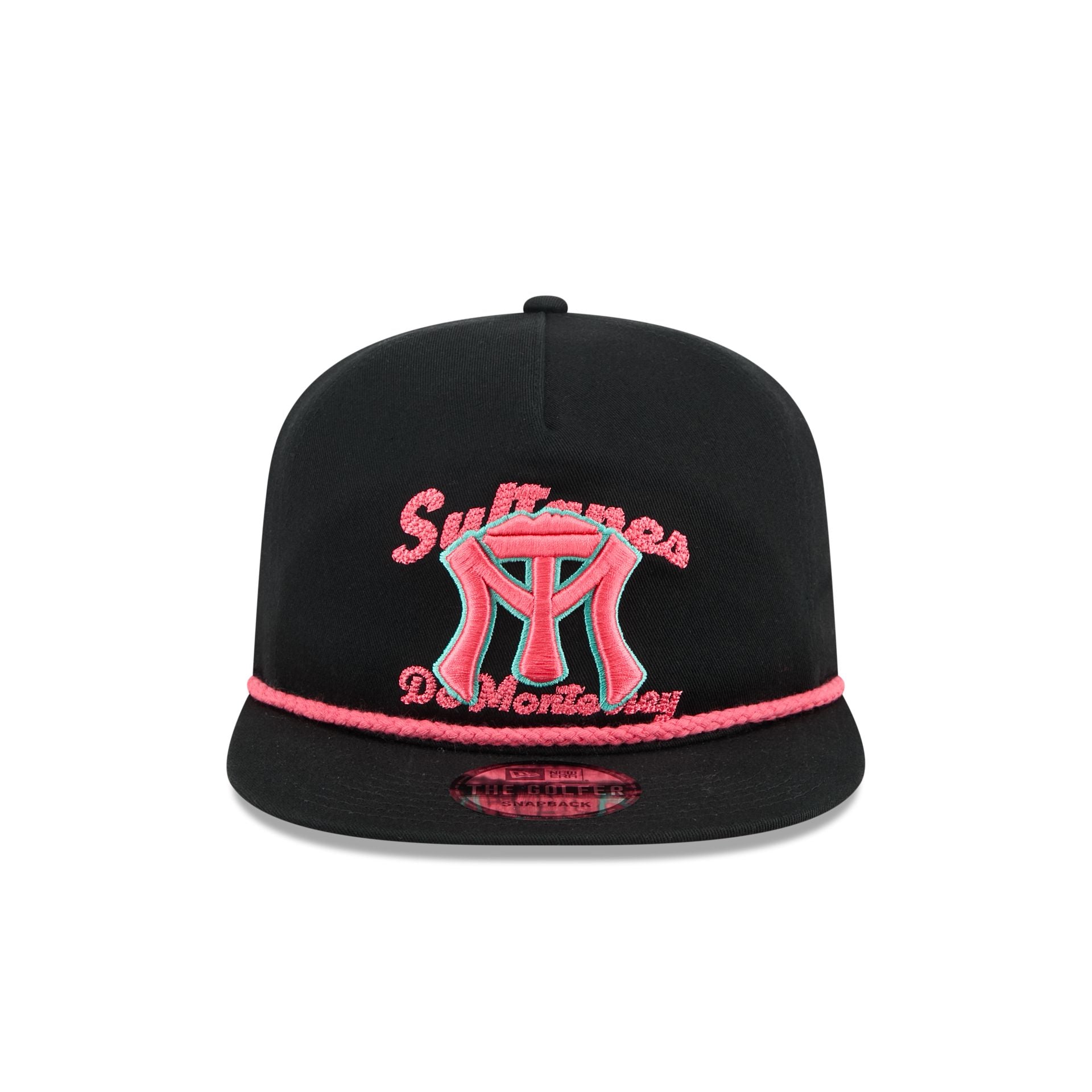 Alternative view of Sultanes De Monterrey Two-Tone Black Golfer Hat