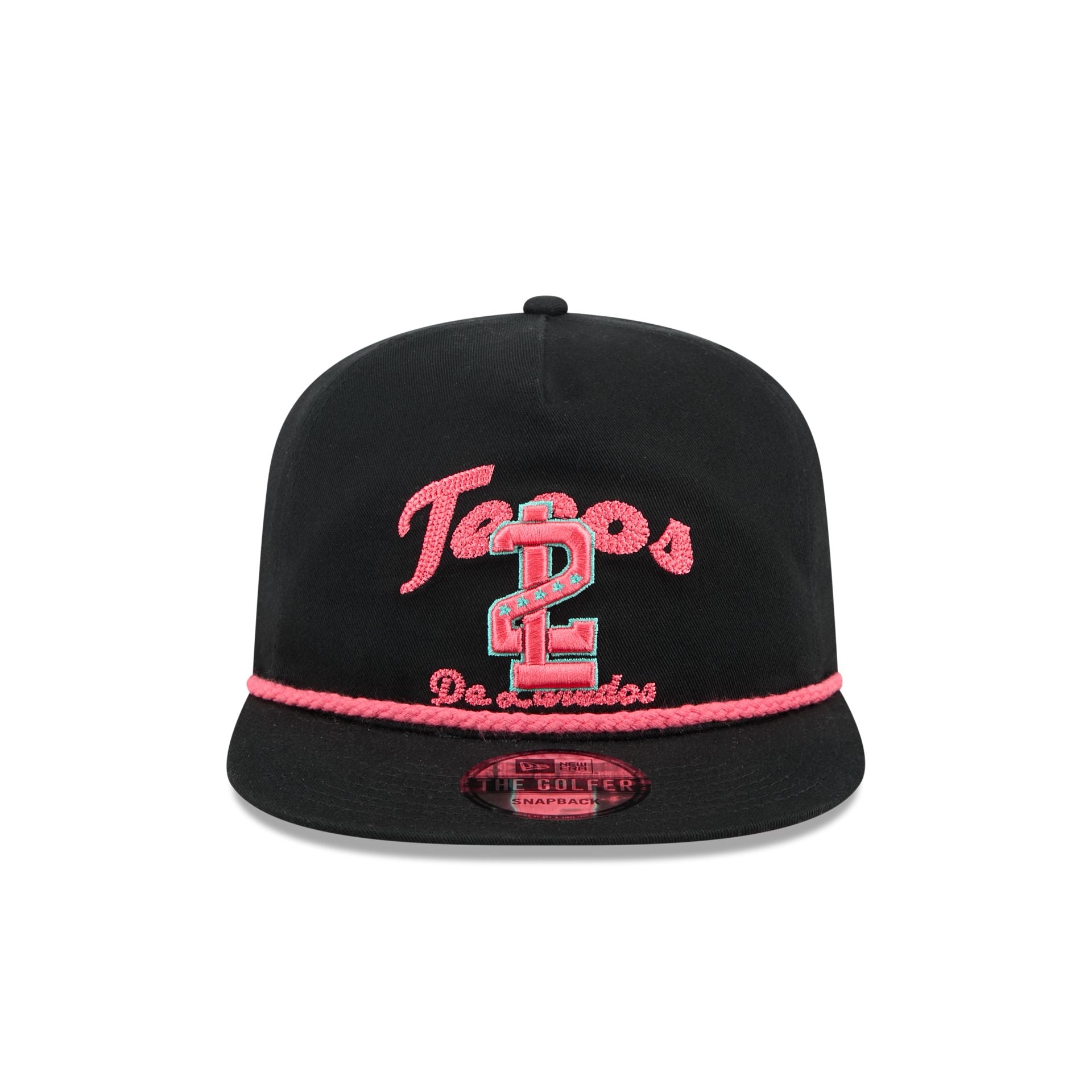 Alternative view of Tecolotes De Los Dos Laredos Two-Tone Black Golfer Hat