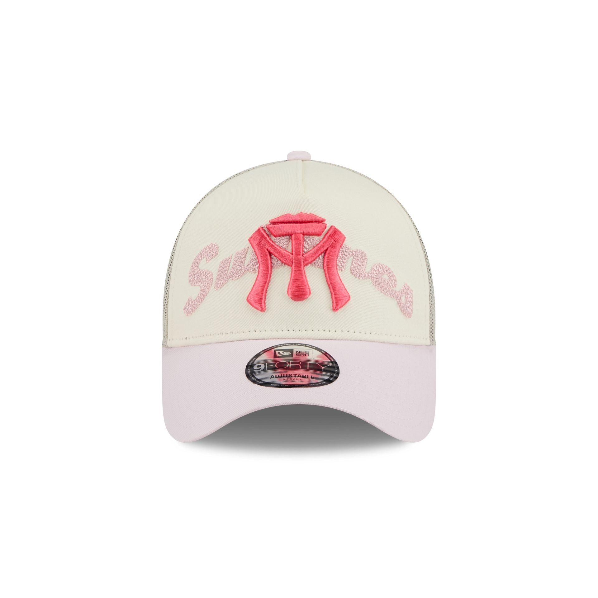 Alternative view of Sultanes De Monterrey Stacked Wordmark 9Forty A-Frame Snapback Hat