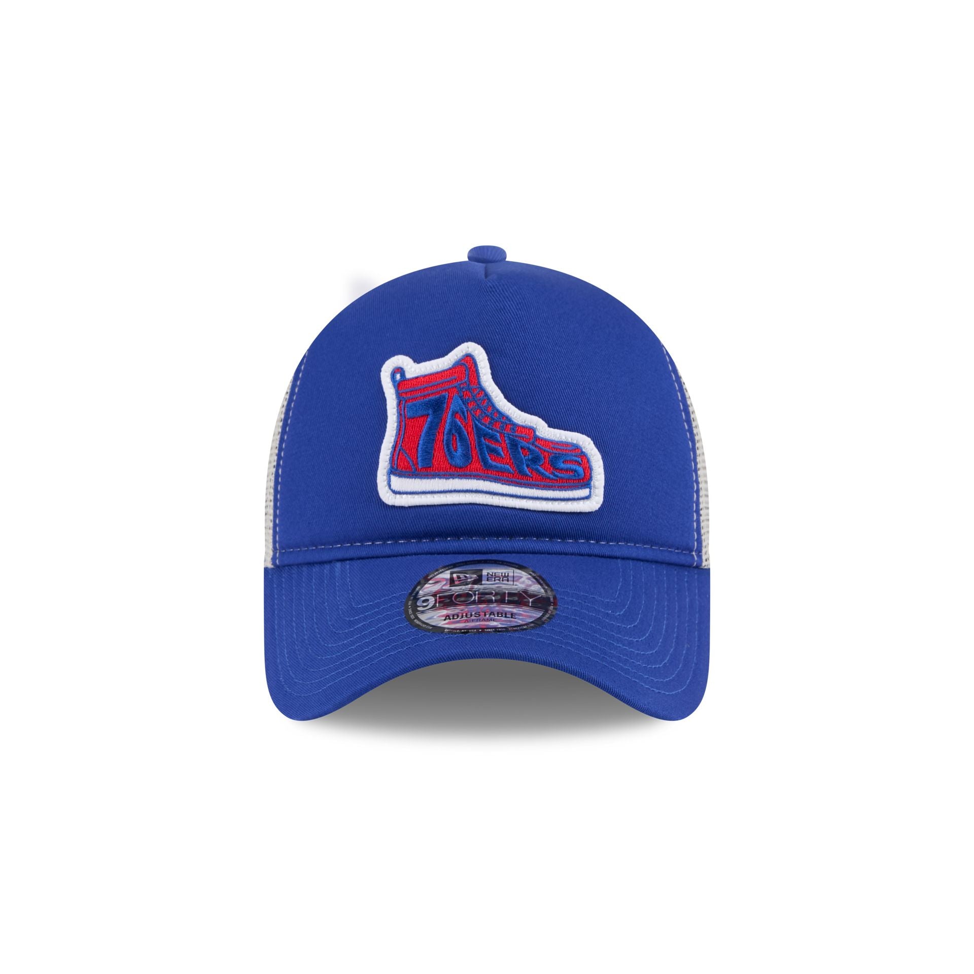 Alternative view of Philadelphia 76Ers 2025 All-Star Game Fan Pack 9Forty A-Frame Trucker Hat