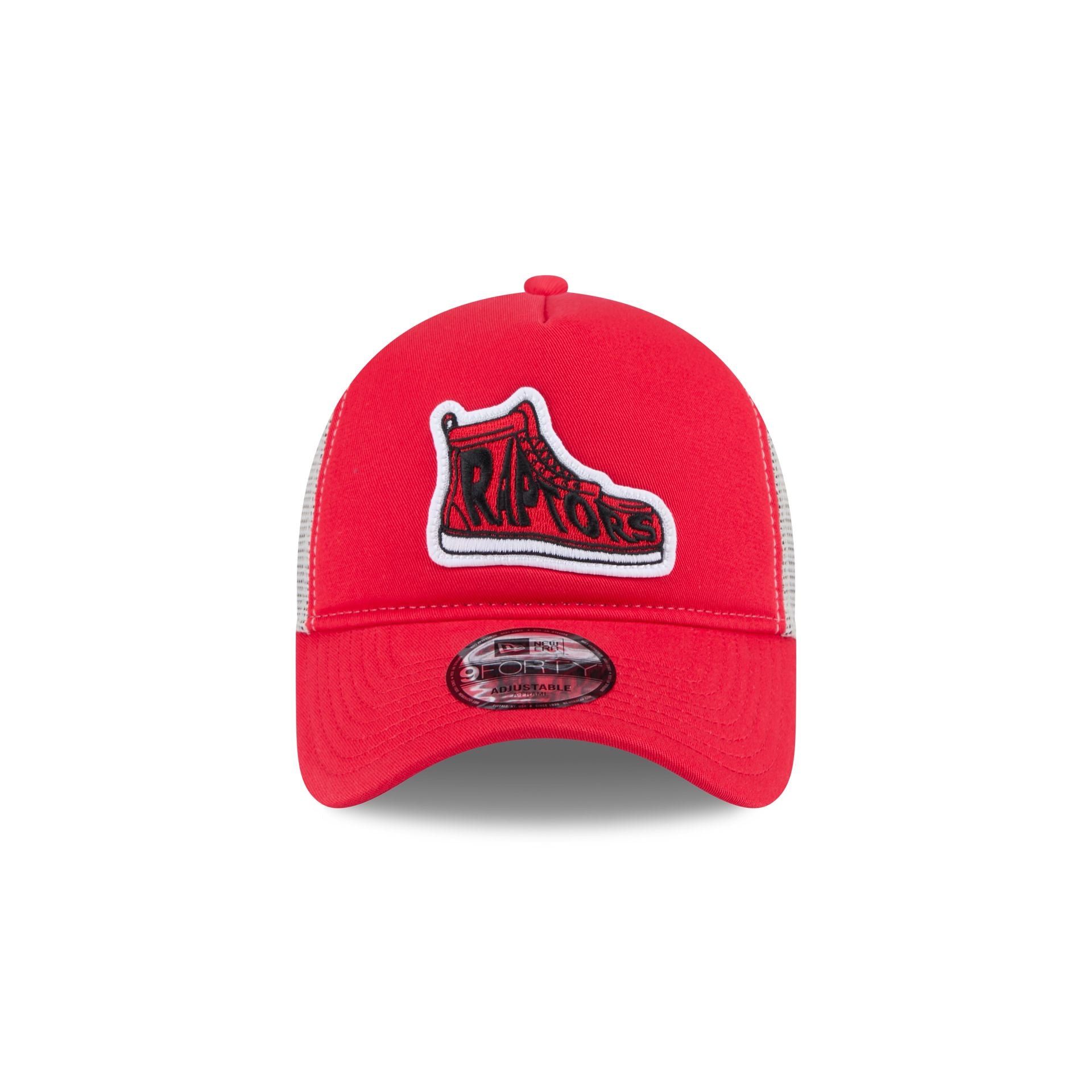 Alternative view of Toronto Raptors 2025 All-Star Game Fan Pack 9Forty A-Frame Trucker Hat