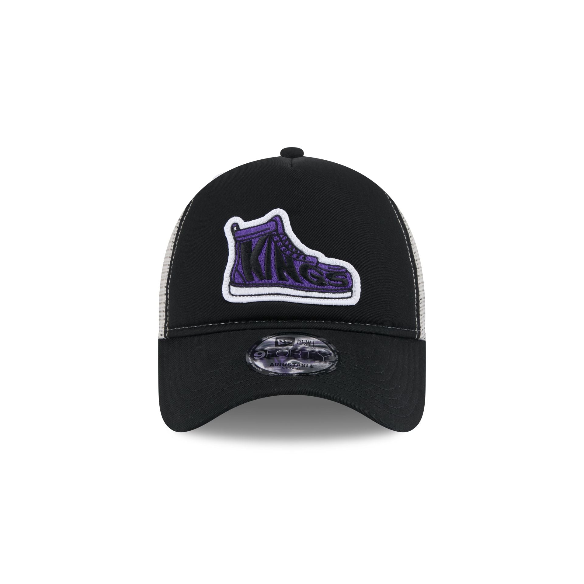 Alternative view of Sacramento Kings 2025 All-Star Game Fan Pack 9Forty A-Frame Trucker Hat