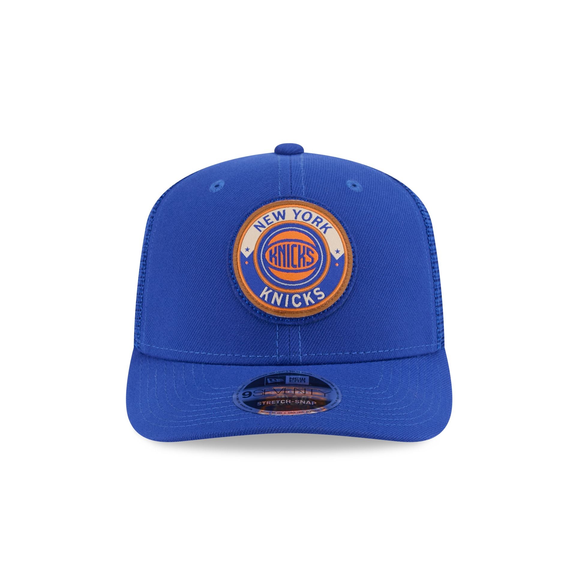 Alternative view of New York Knicks 2025 All-Star Game Fan Pack 9Seventy Trucker Hat