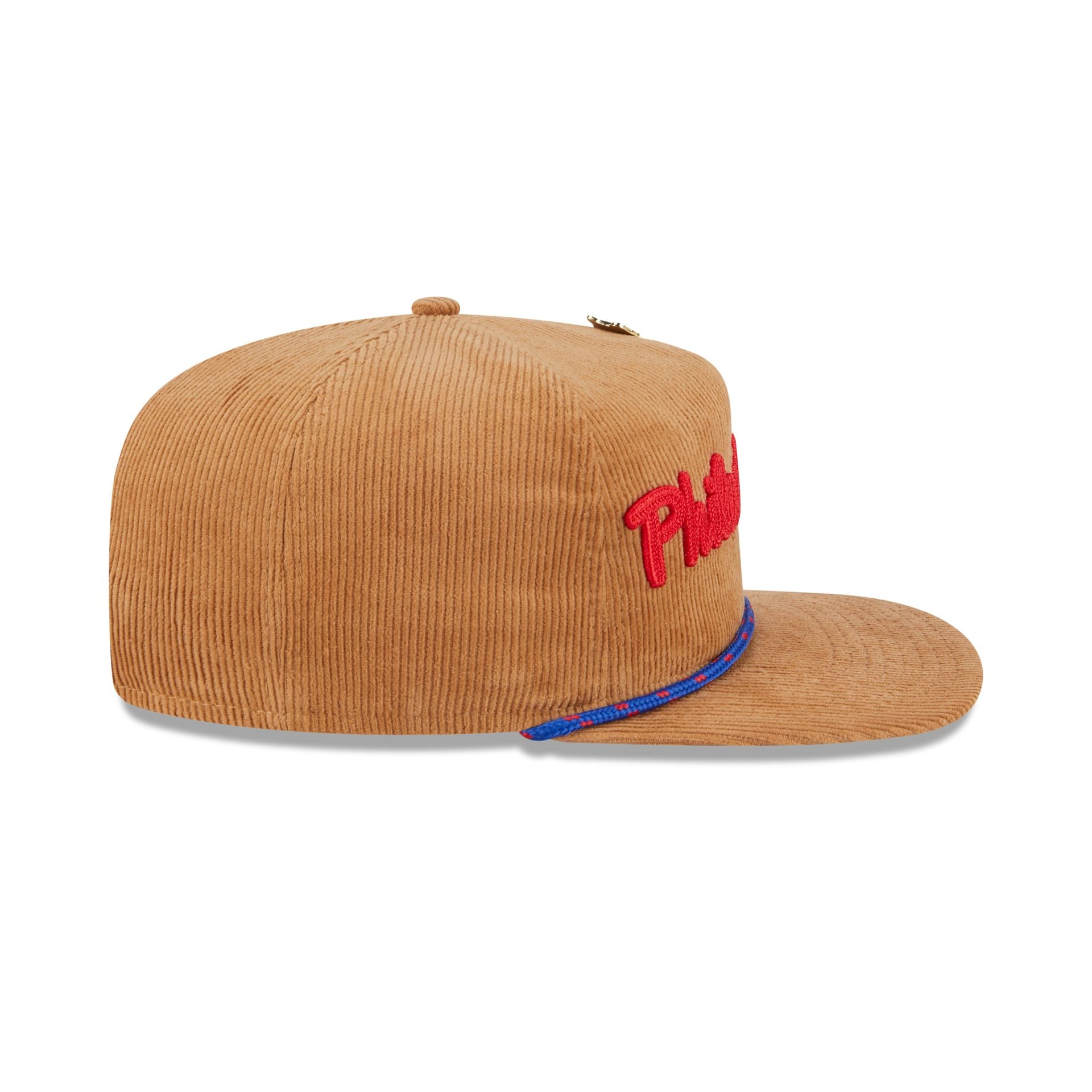 Philadelphia 76Ers 2025 All-Star Game Fan Pack Corduroy Golfer Hat - Image 5