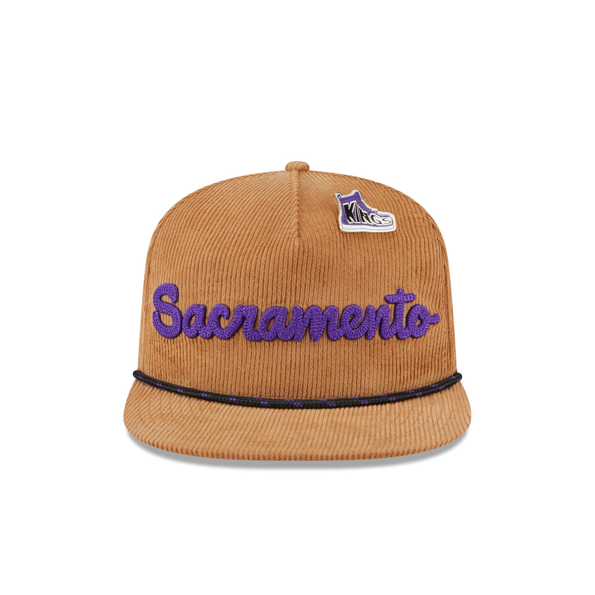 Alternative view of Sacramento Kings 2025 All-Star Game Fan Pack Corduroy Golfer Hat