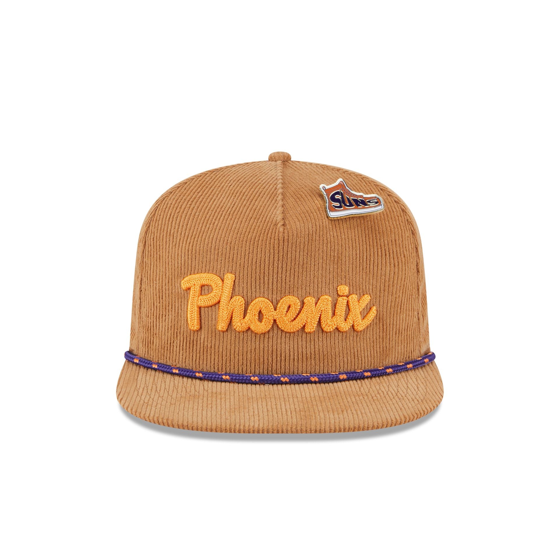 Alternative view of Phoenix Suns 2025 All-Star Game Fan Pack Corduroy Golfer Hat