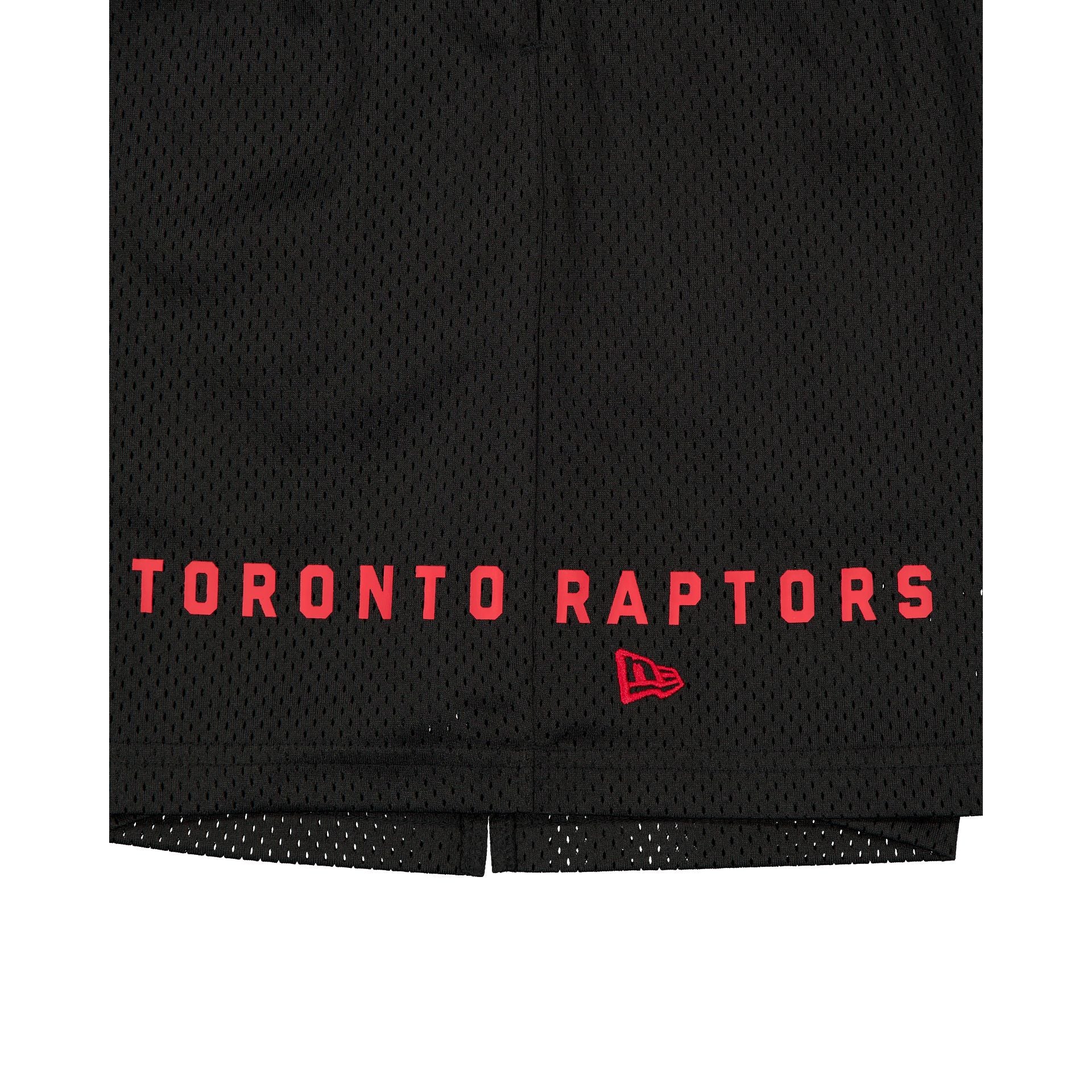 Alternative view of Toronto Raptors Mesh Black Shorts