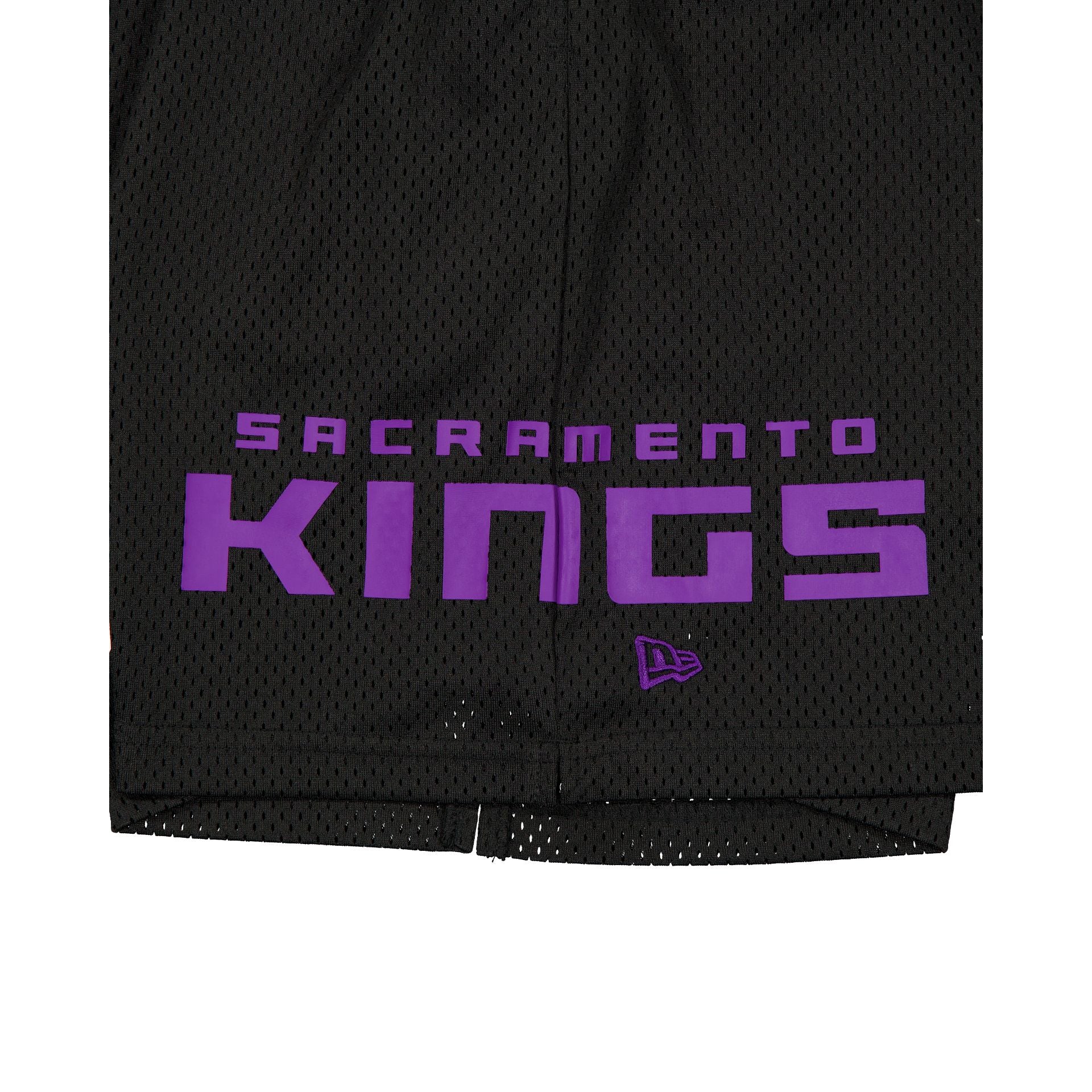 Alternative view of Sacramento Kings Mesh Black Shorts