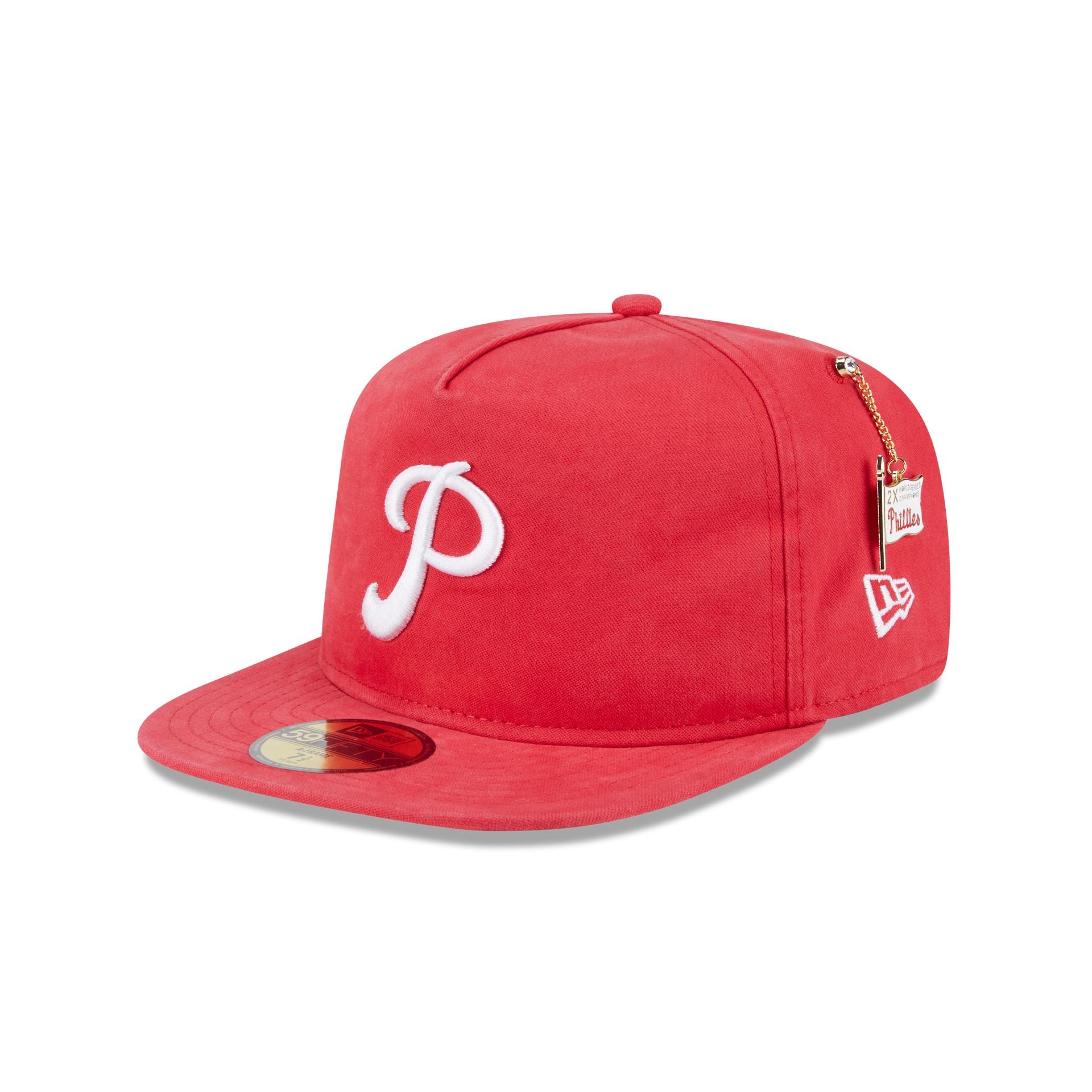 Philadelphia Phillies Championship Side Flag 59Fifty A-Frame Fitted Hat