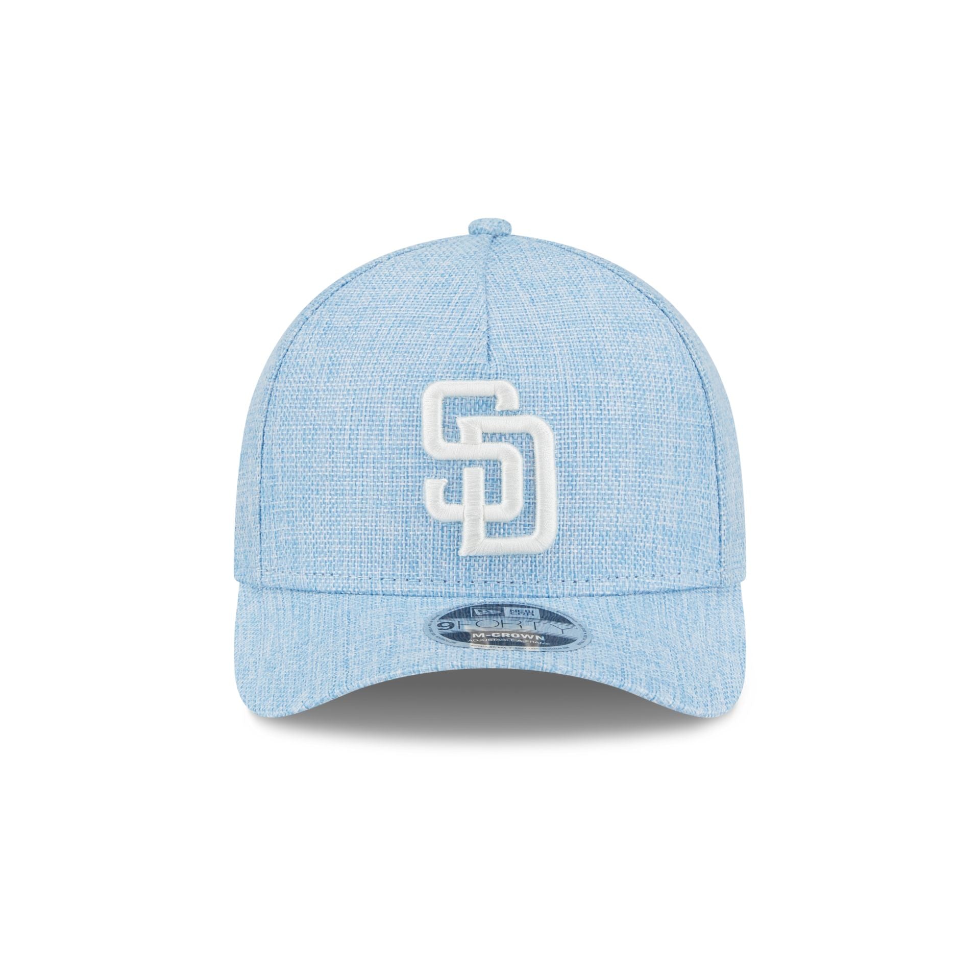 Alternative view of San Diego Padres Cotton Weaver Blue 9Forty M-Crown A-Frame Snapback Hat