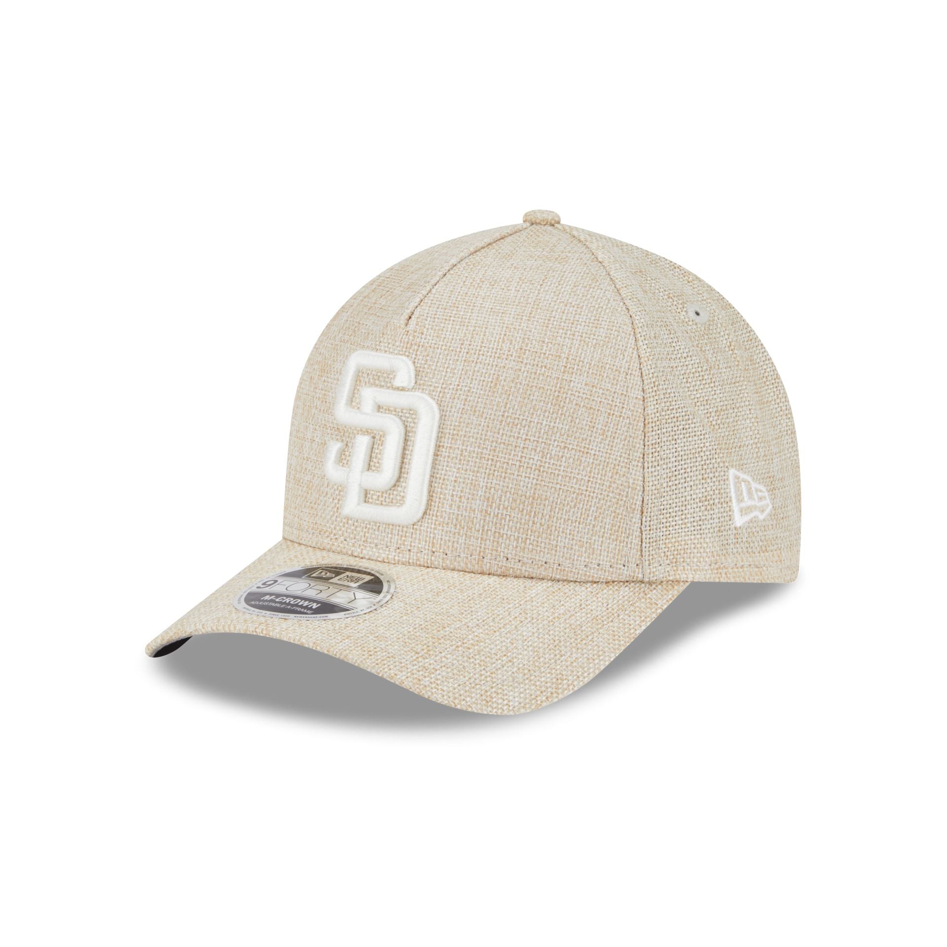San Diego Padres Cotton Weave Stone 9Forty M-Crown A-Frame Snapback Hat