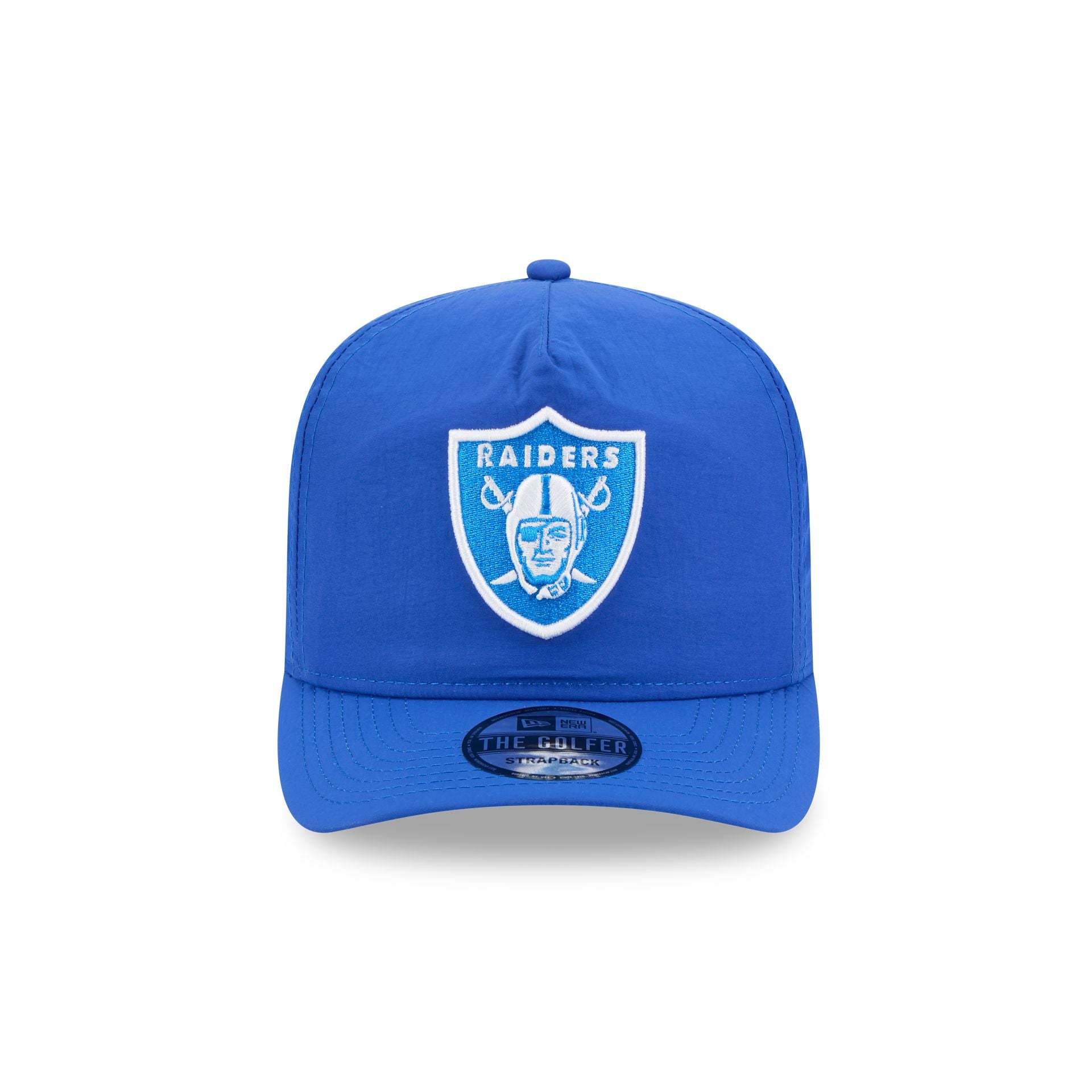 Alternative view of Las Vegas Raiders Everyday Nylon Blue Golfer Hat