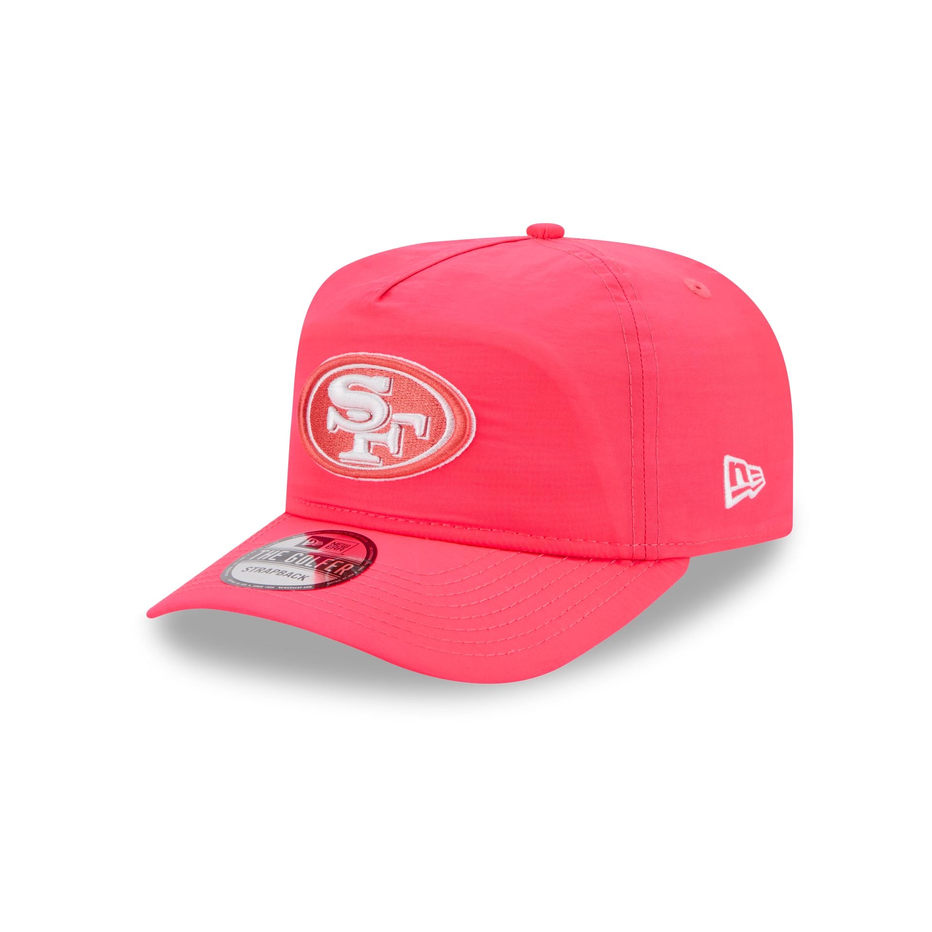 San Francisco 49Ers Everyday Nylon Pink Golfer Hat