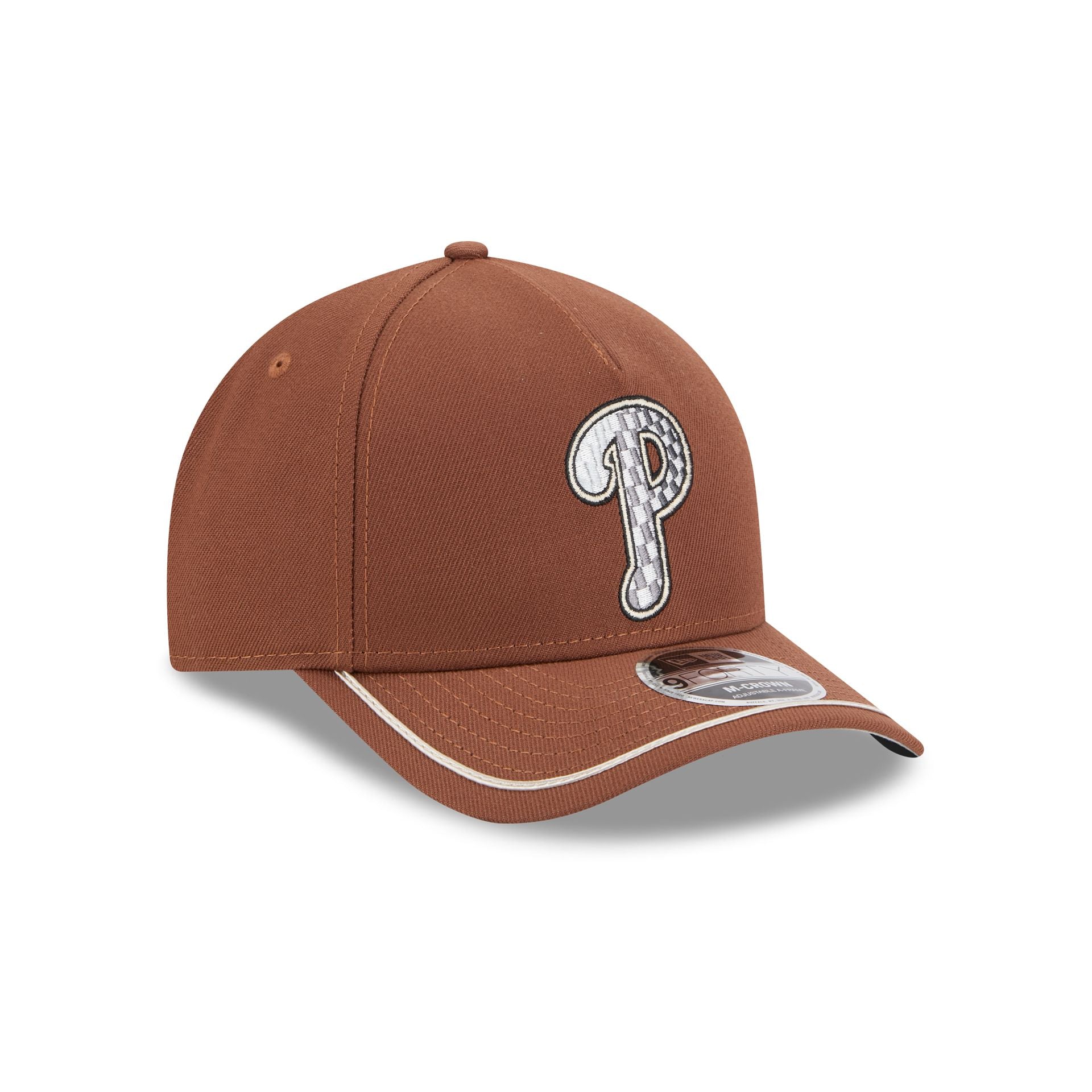 Philadelphia Phillies Motorsport 9Forty M-Crown A-Frame Snapback Hat - Image 3