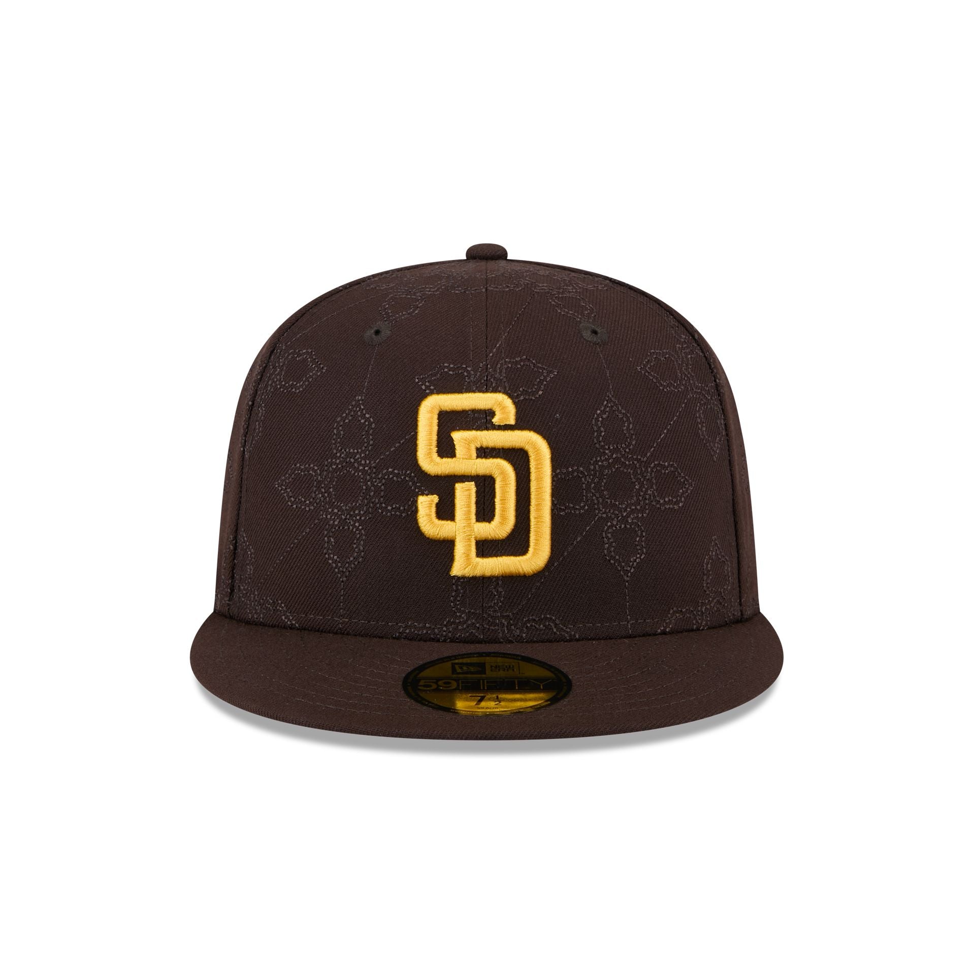 Alternative view of San Diego Padres Color Pattern 59Fifty Fitted Hat