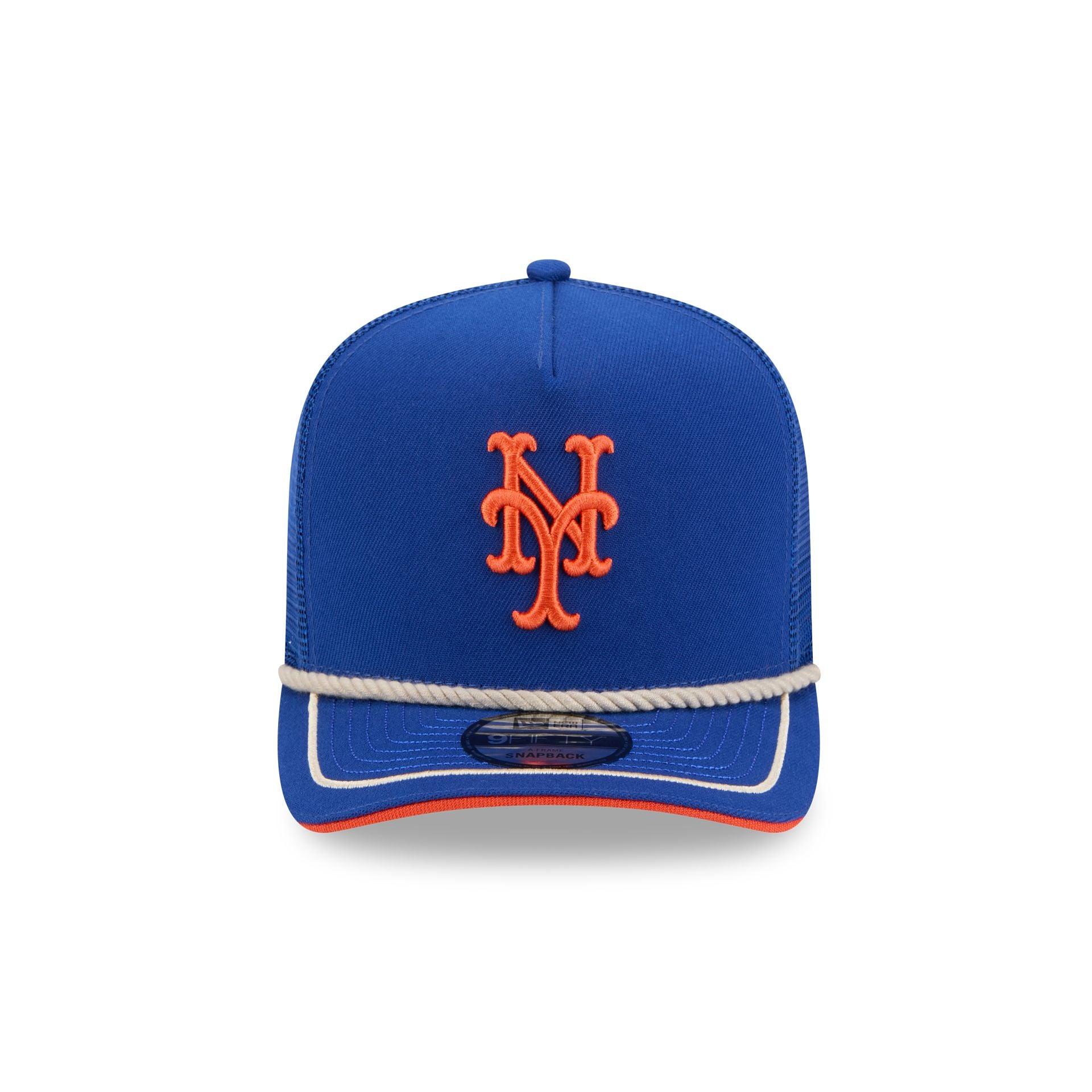 New York Mets Vintage Team Rope 9Fifty A-Frame Trucker - Image 2