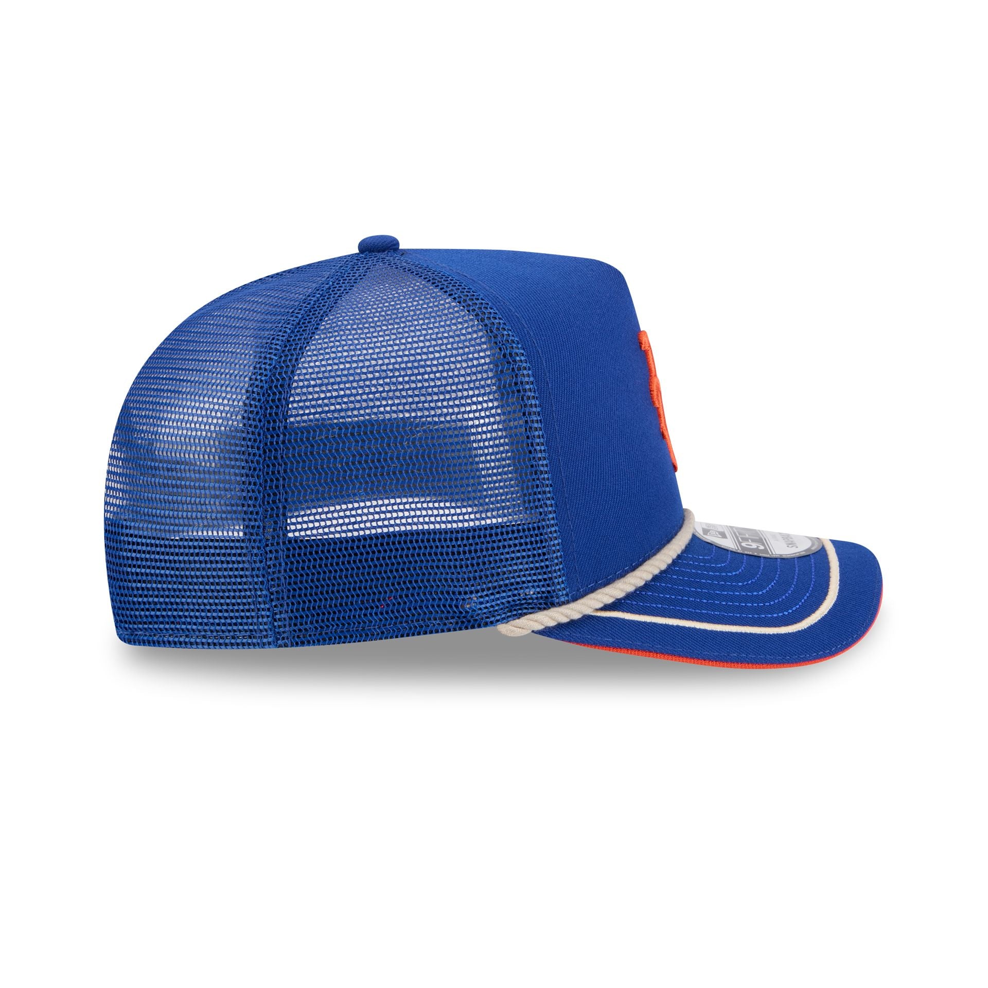 New York Mets Vintage Team Rope 9Fifty A-Frame Trucker - Image 5