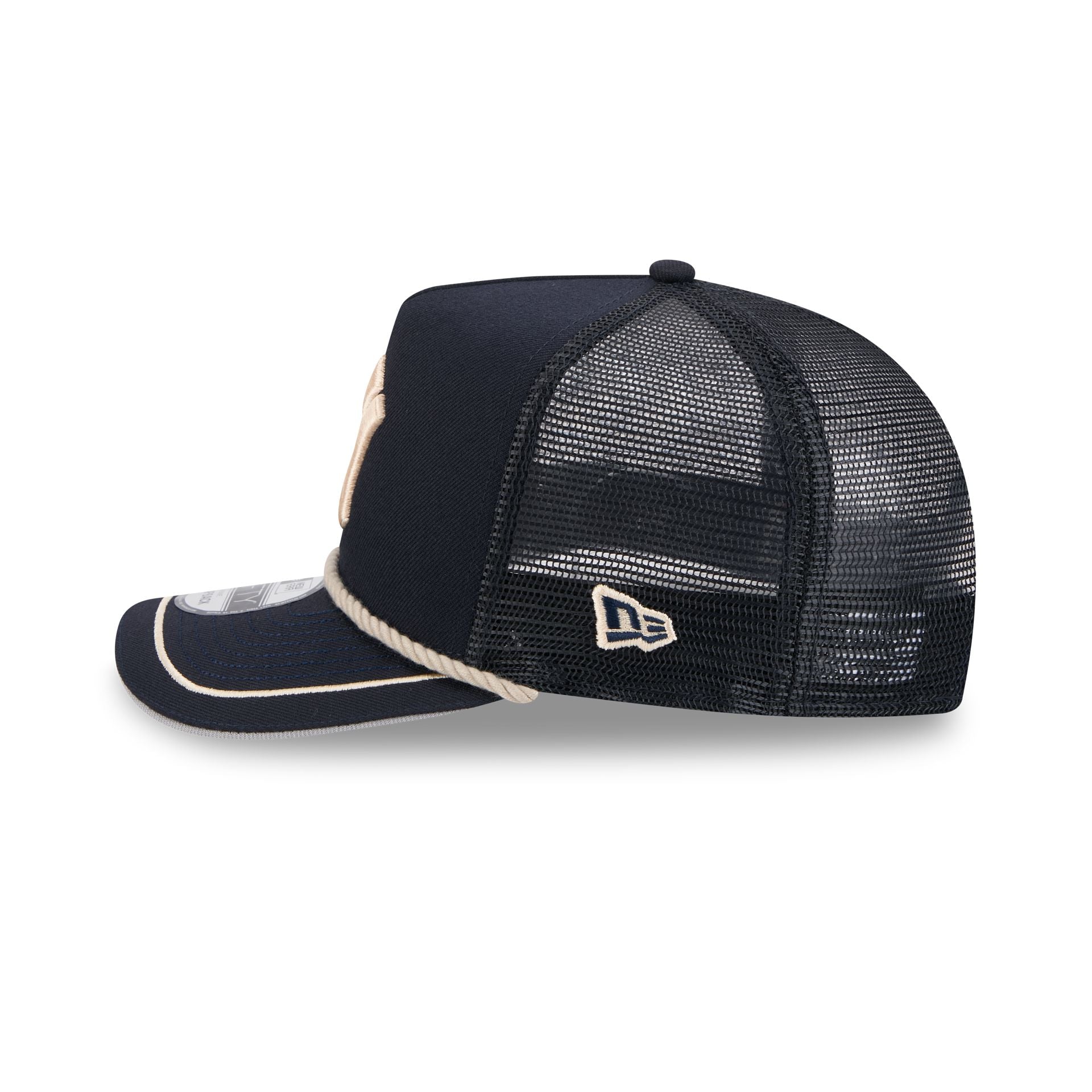 New York Yankees Vintage Team Rope 9Fifty A-Frame Trucker - Image 4