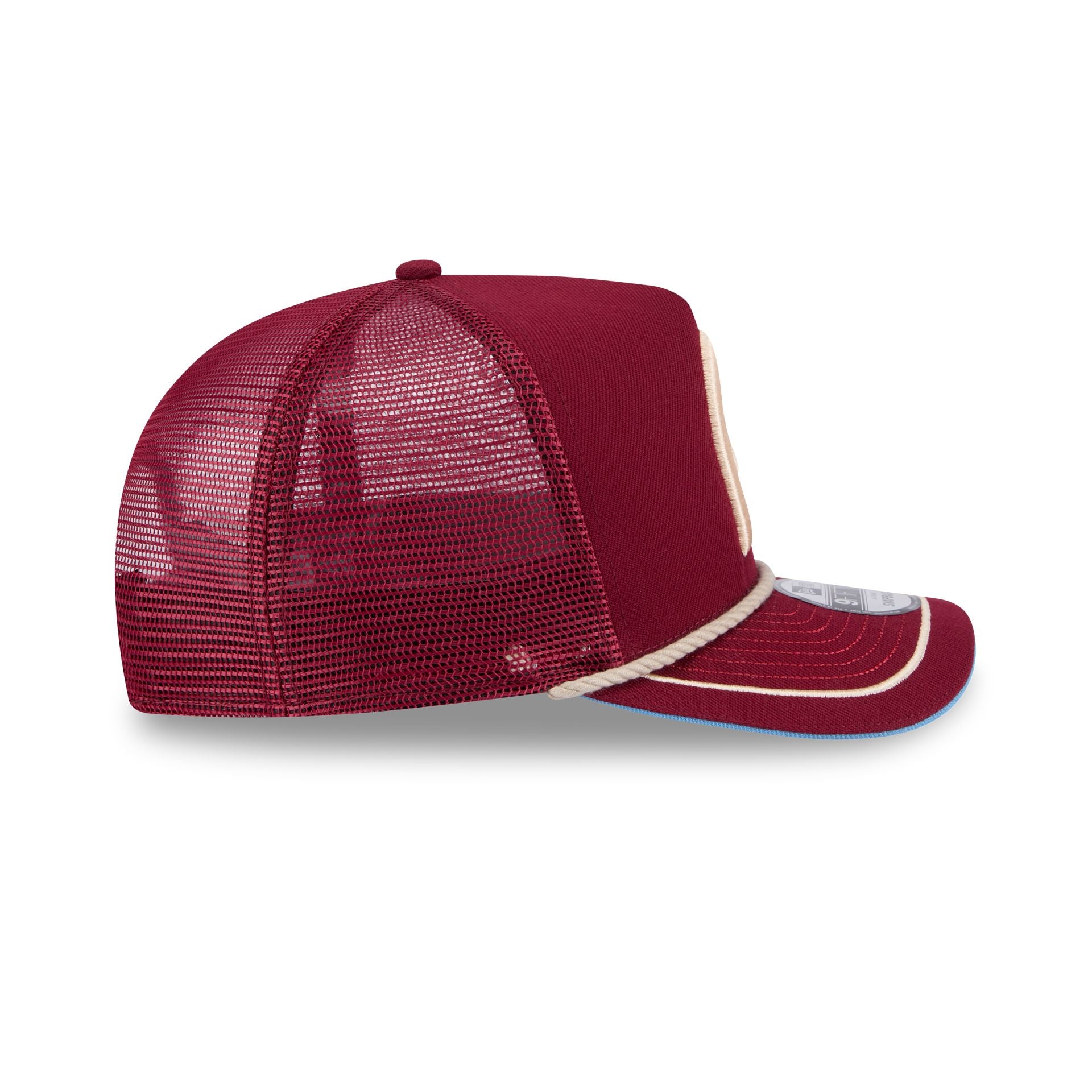 Philadelphia Phillies Vintage Team Rope 9Fifty A-Frame Trucker - Image 5