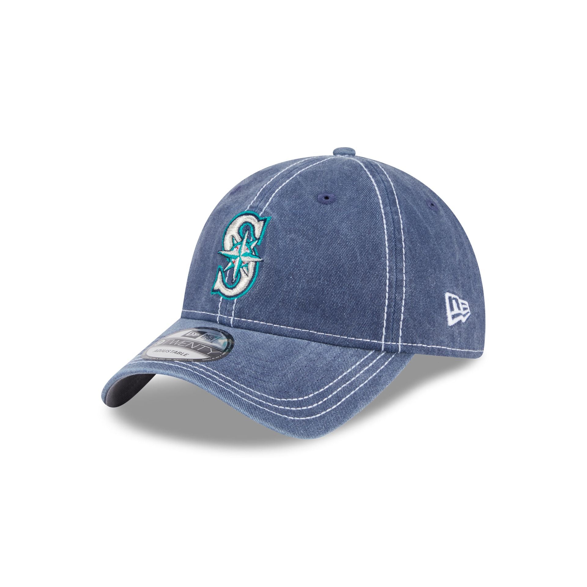 Seattle Mariners Washed Contrast 9Twenty Adjustable Hat