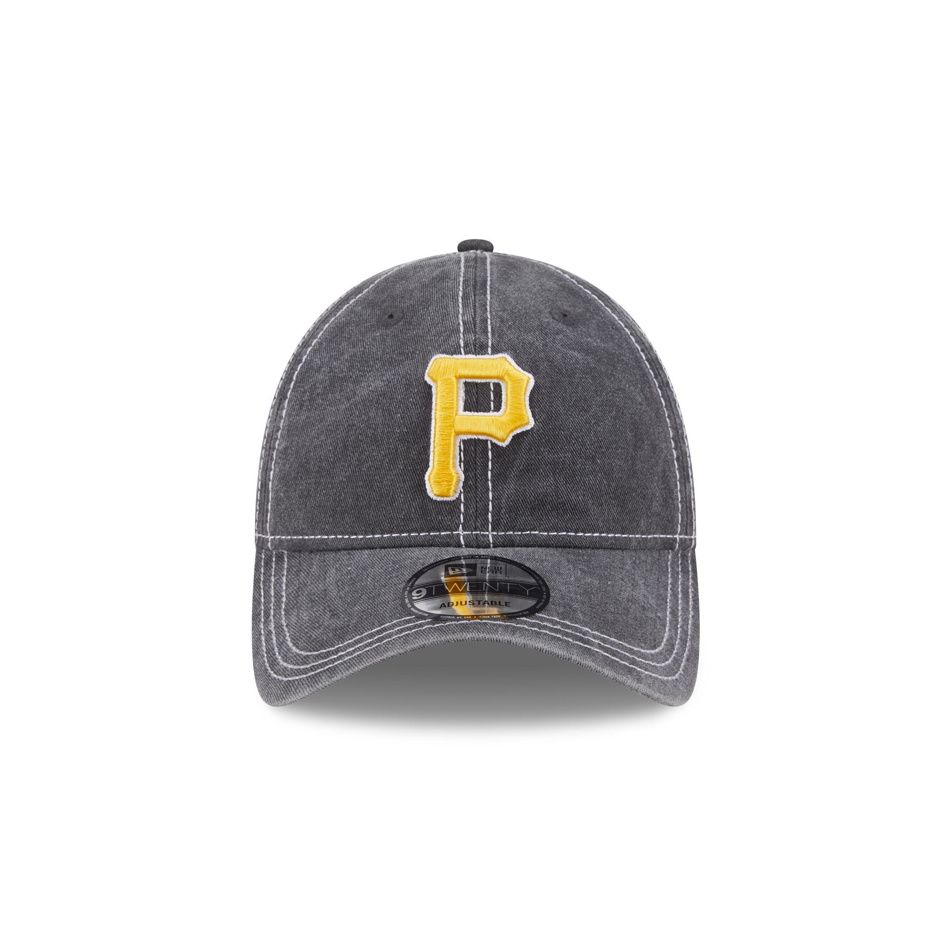 Alternative view of Pittsburgh Pirates Washed Contrast 9Twenty Adjustable Hat