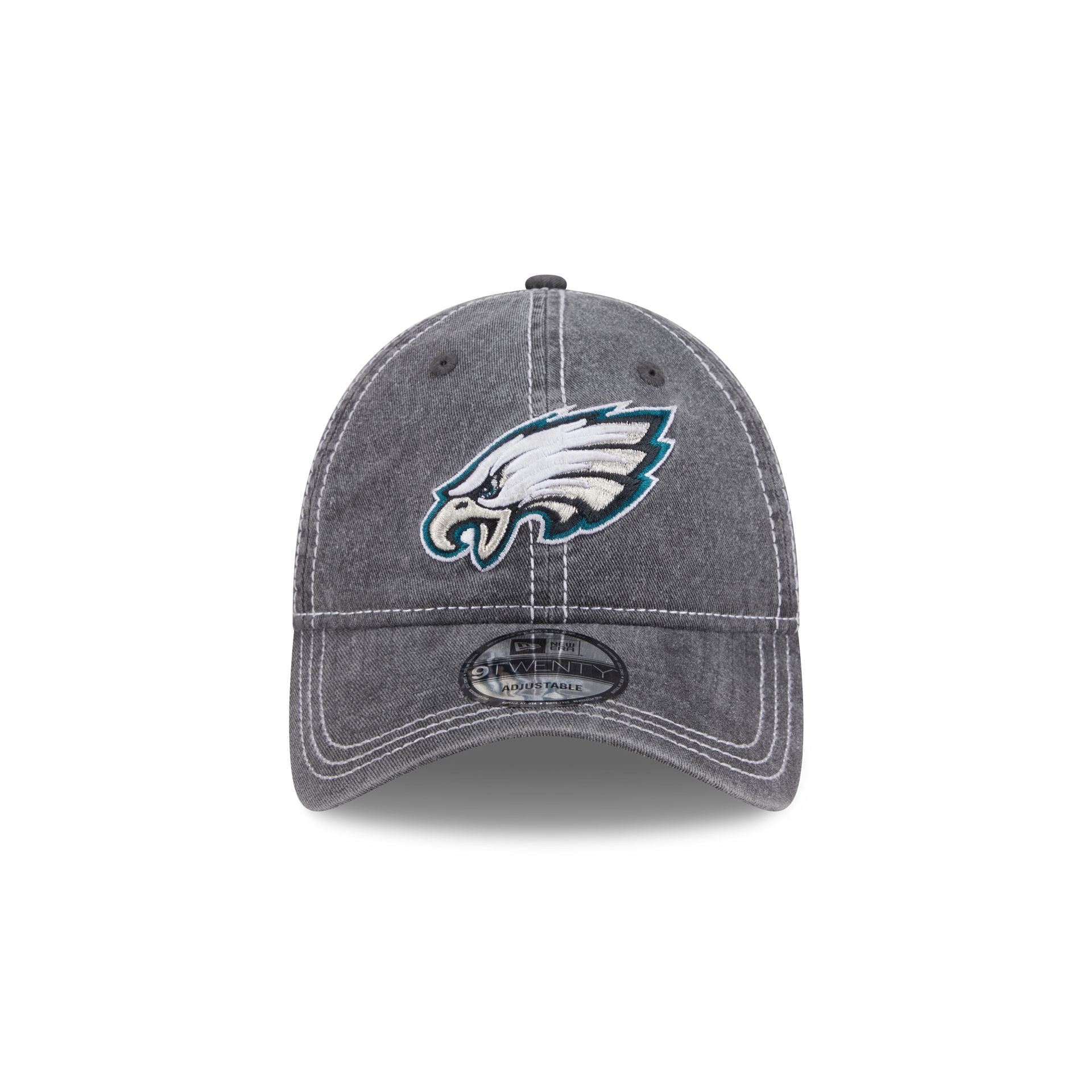Alternative view of Philadelphia Eagles Washed Contrast 9Twenty Adjustable Hat
