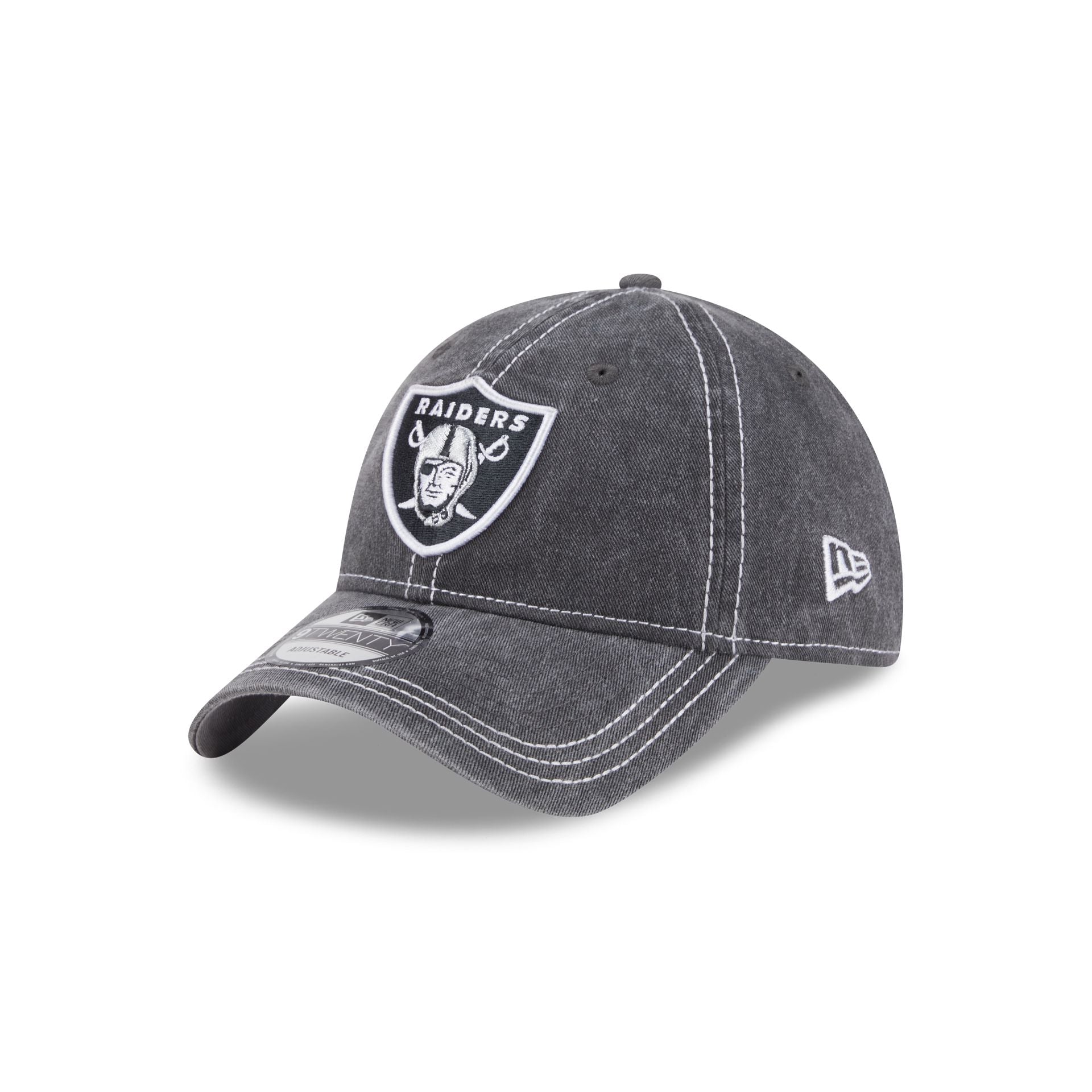 Las Vegas Raiders Washed Contrast 9Twenty Adjustable Hat