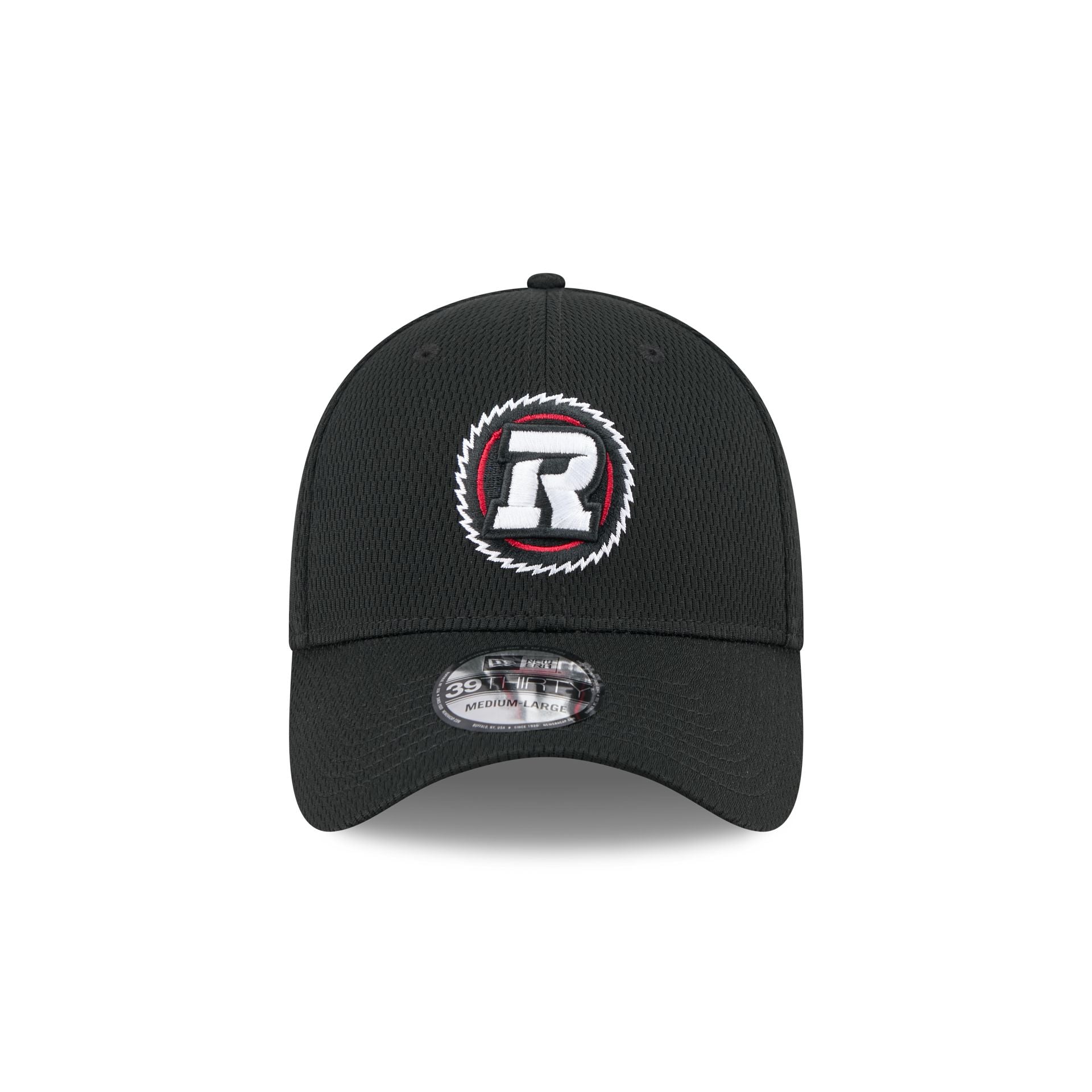 Alternative view of Ottawa Redblacks Rear Wordmark 39Thirty Stretch Fit Hat
