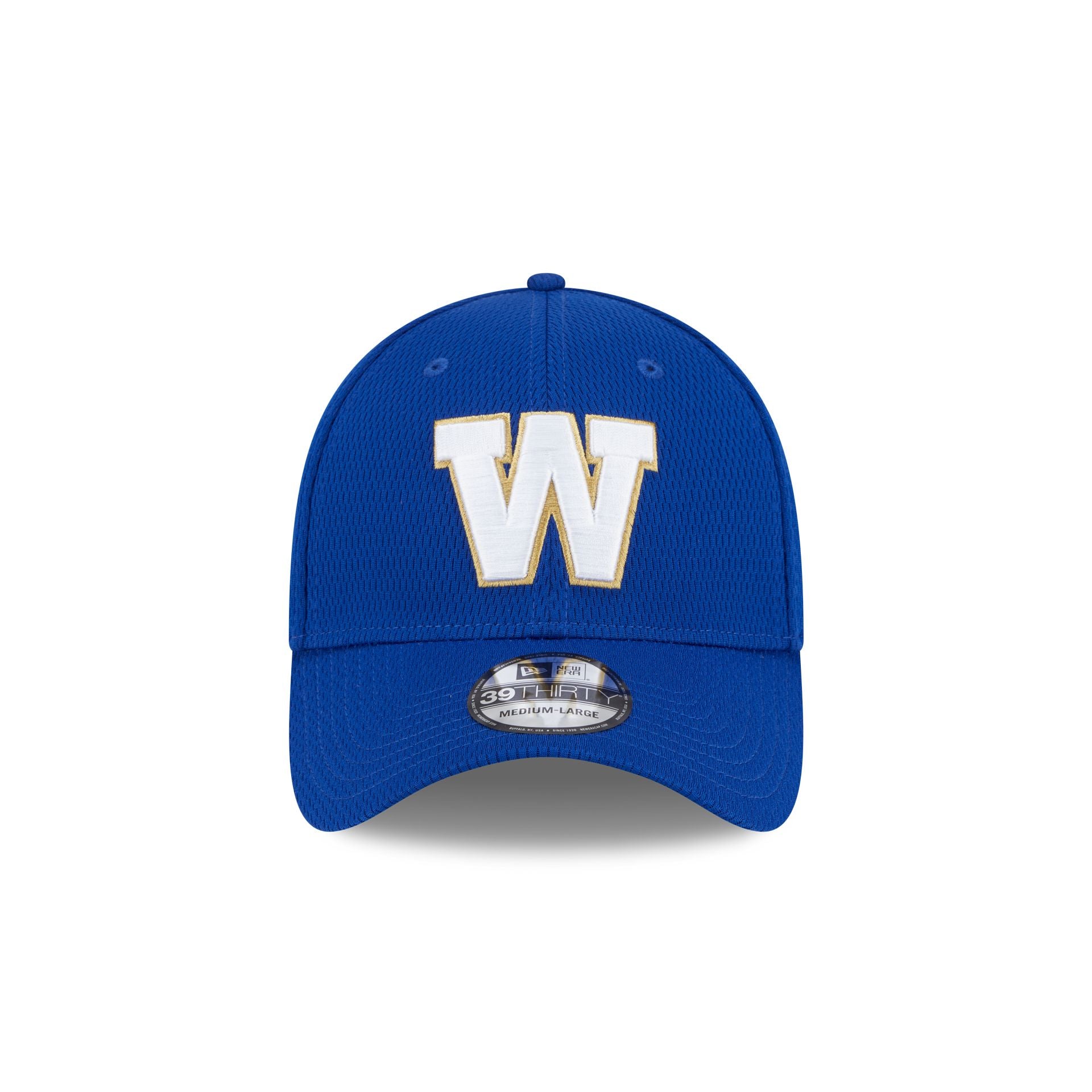 Alternative view of Winnipeg Blue Bombers Rear Wordmark 39Thirty Stretch Fit Hat