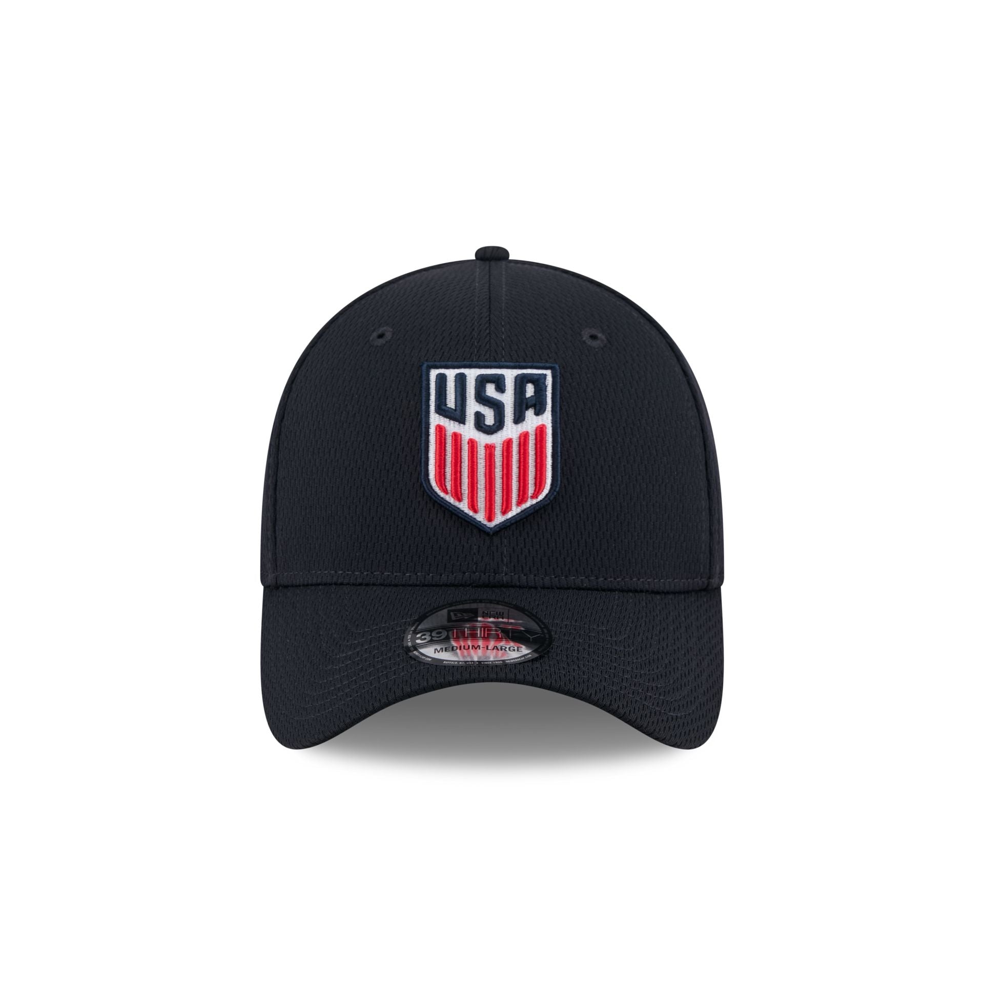 Alternative view of U.S. Soccer Men's National Team Rear Wordmark 39Thirty Stretch Fit Hat