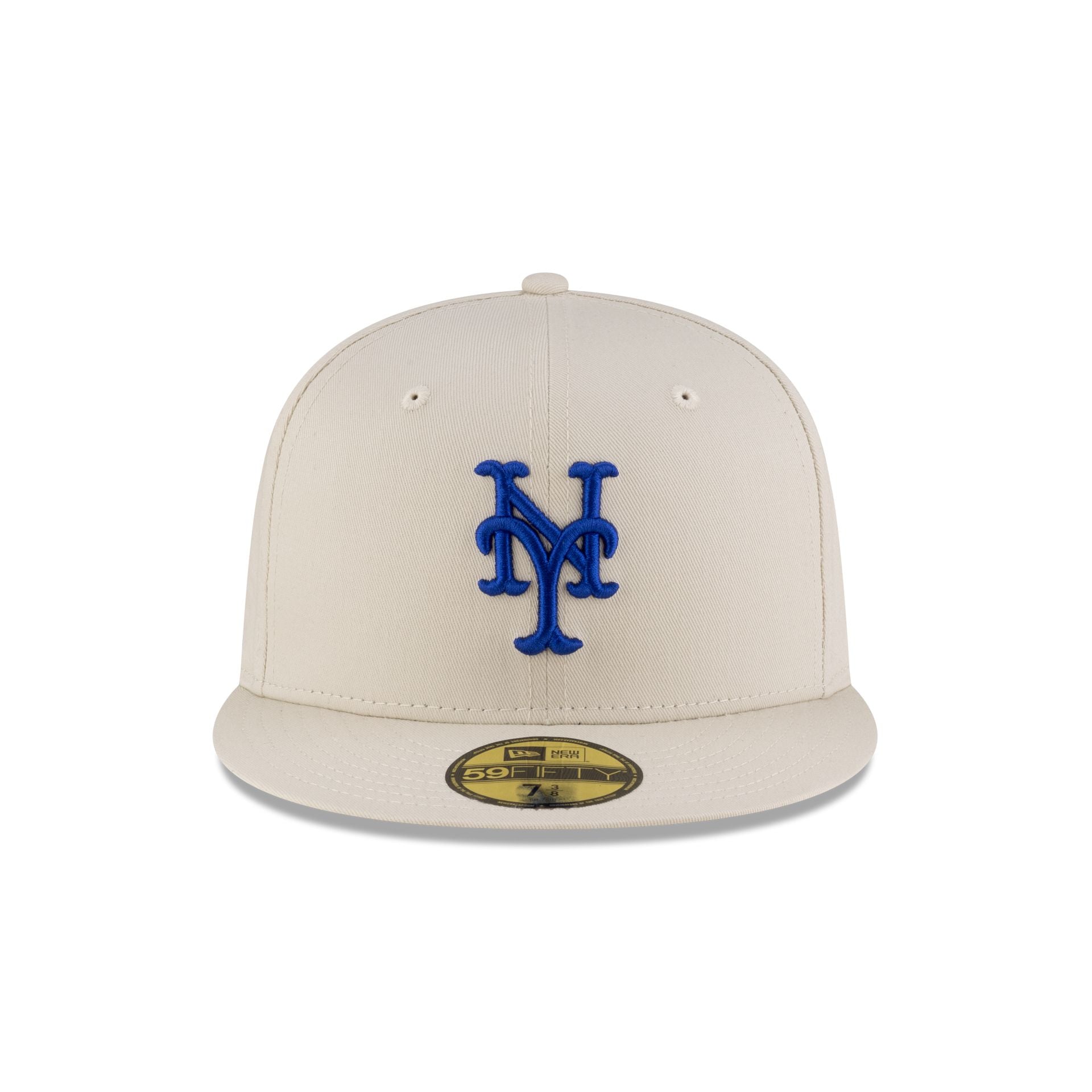 Alternative view of New York Or Nowhere X New York Mets Chrome White 59Fifty Fitted Hat