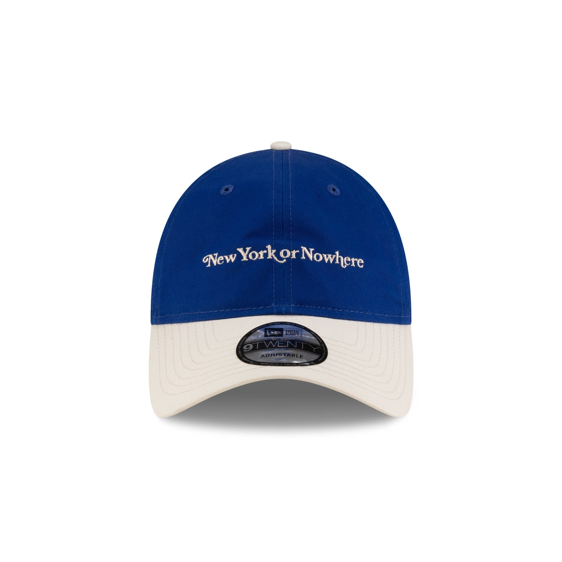 Alternative view of New York Or Nowhere X New York Mets Light Royal Wordmark 9Twenty Adjustable Hat