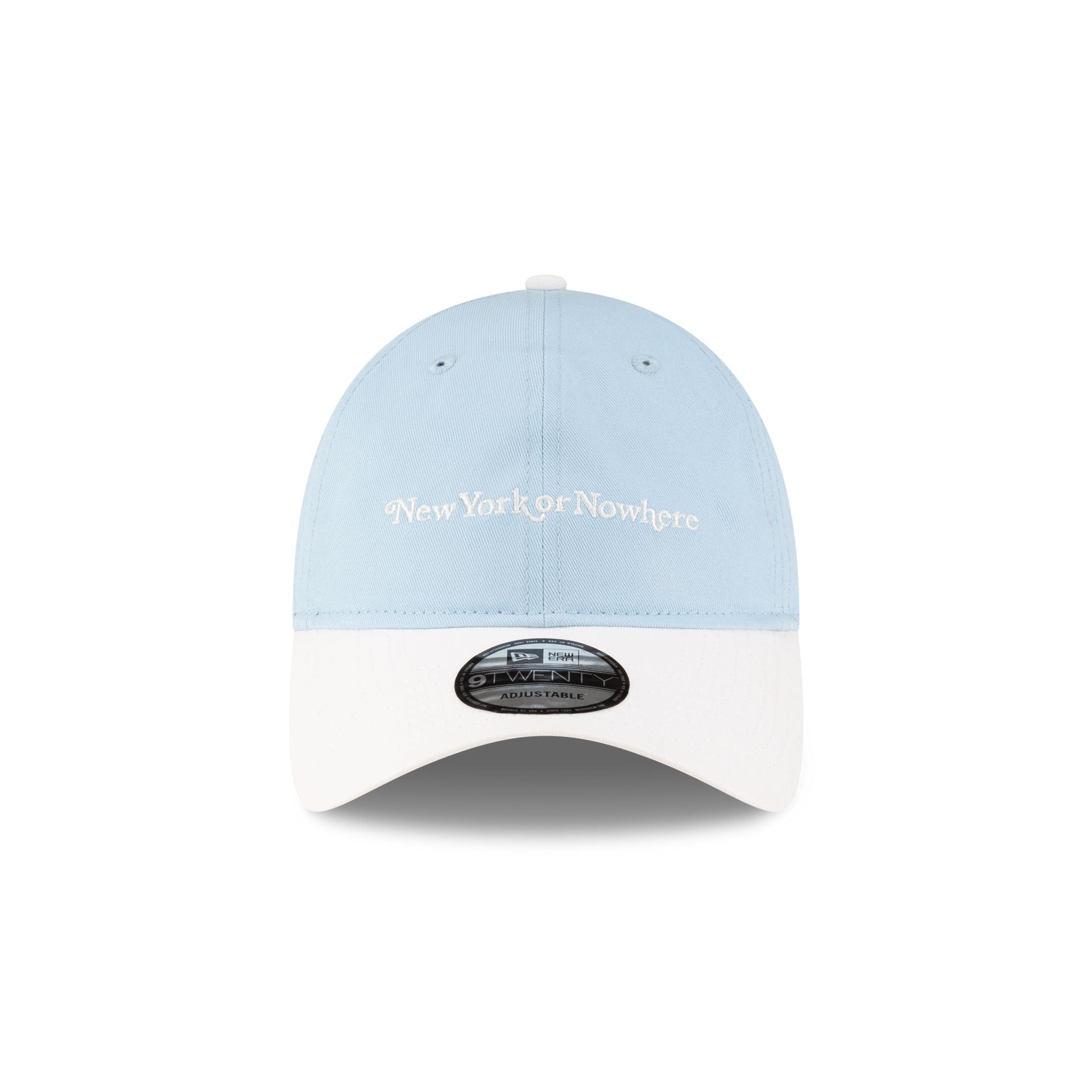 Alternative view of New York Or Nowhere X New York Yankees Blue Wordmark 9Twenty Adjustable Hat