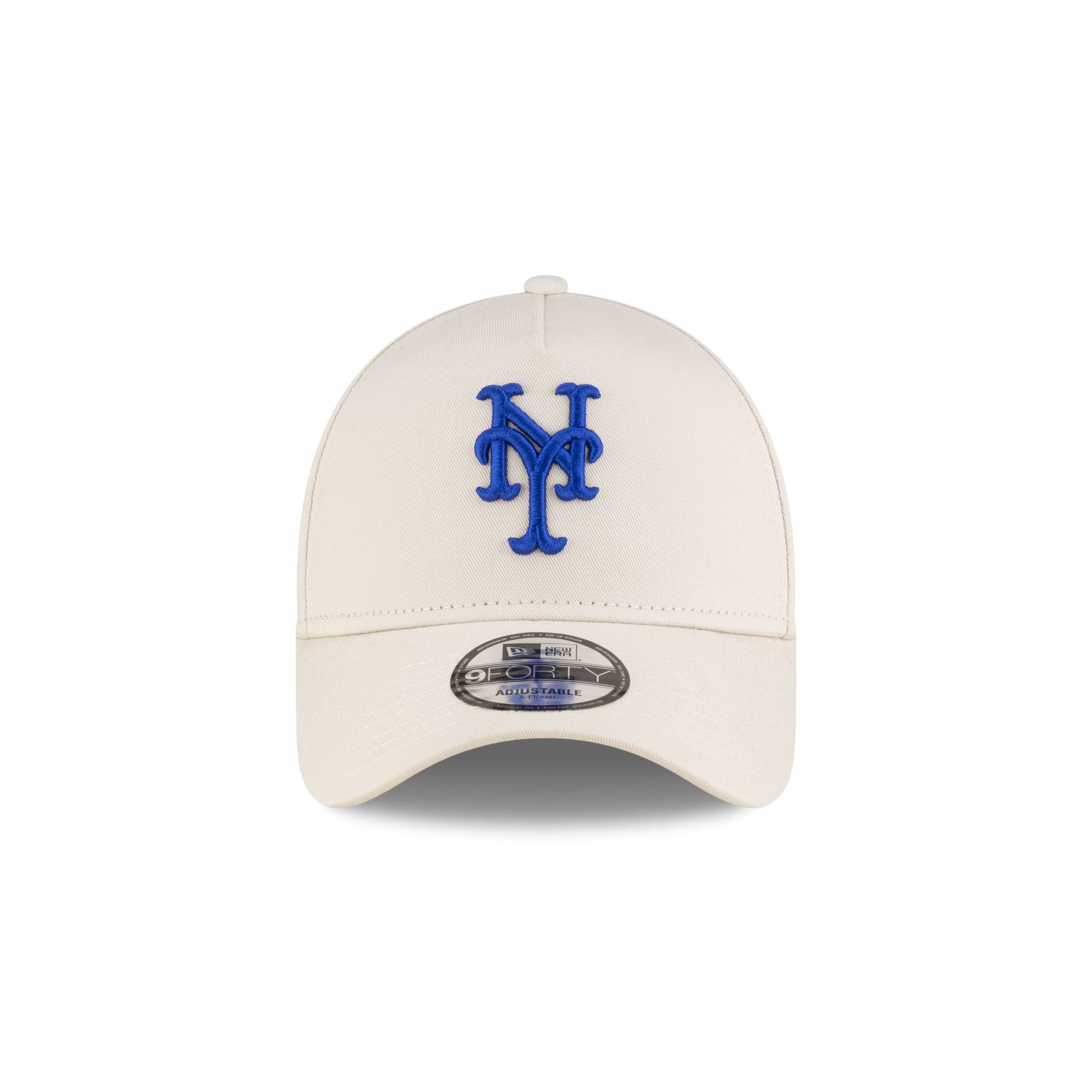 Alternative view of New York Or Nowhere X New York Mets Chrome White 9Forty A-Frame Snapback Hat