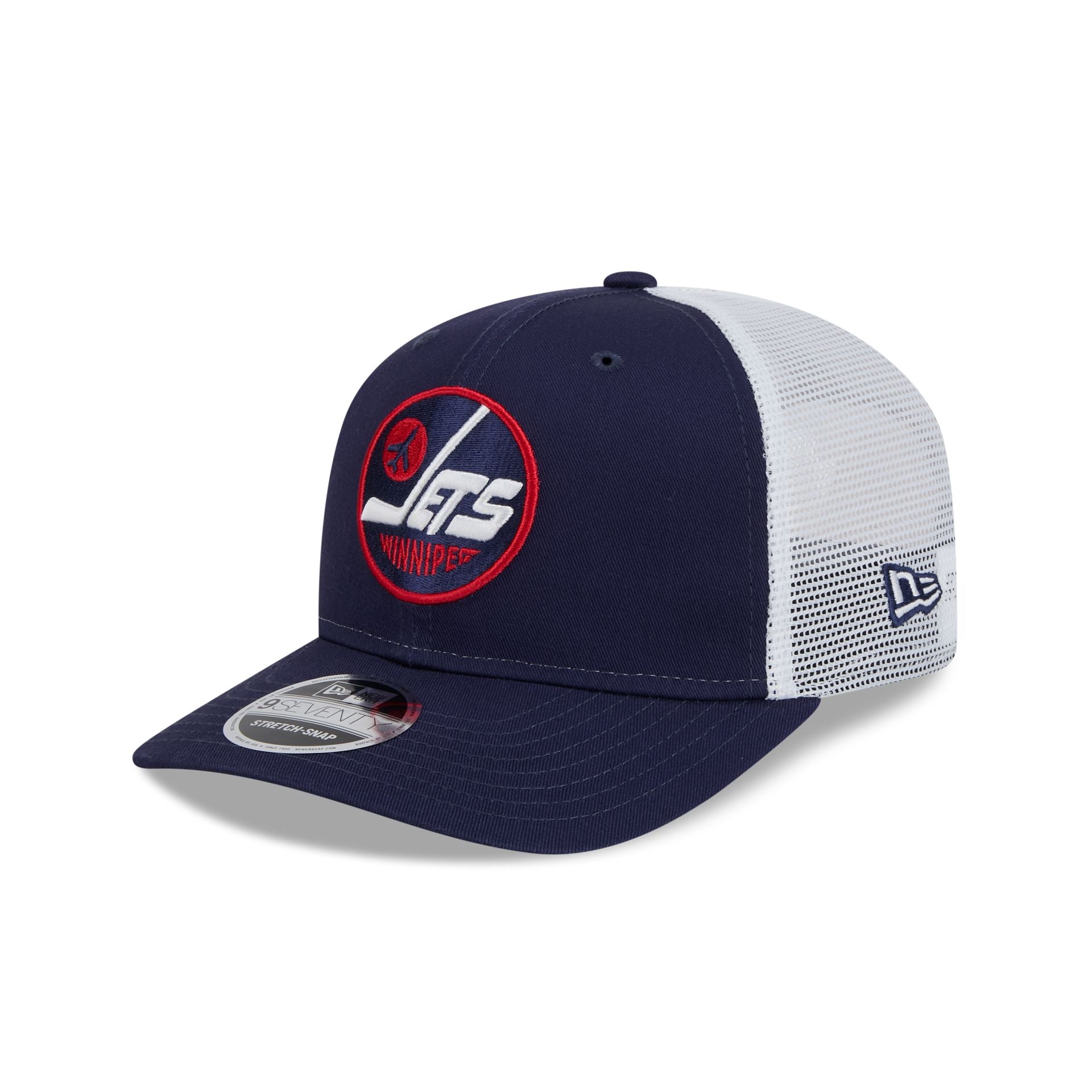 Winnipeg Jets Navy Team 9Seventy Trucker Hat