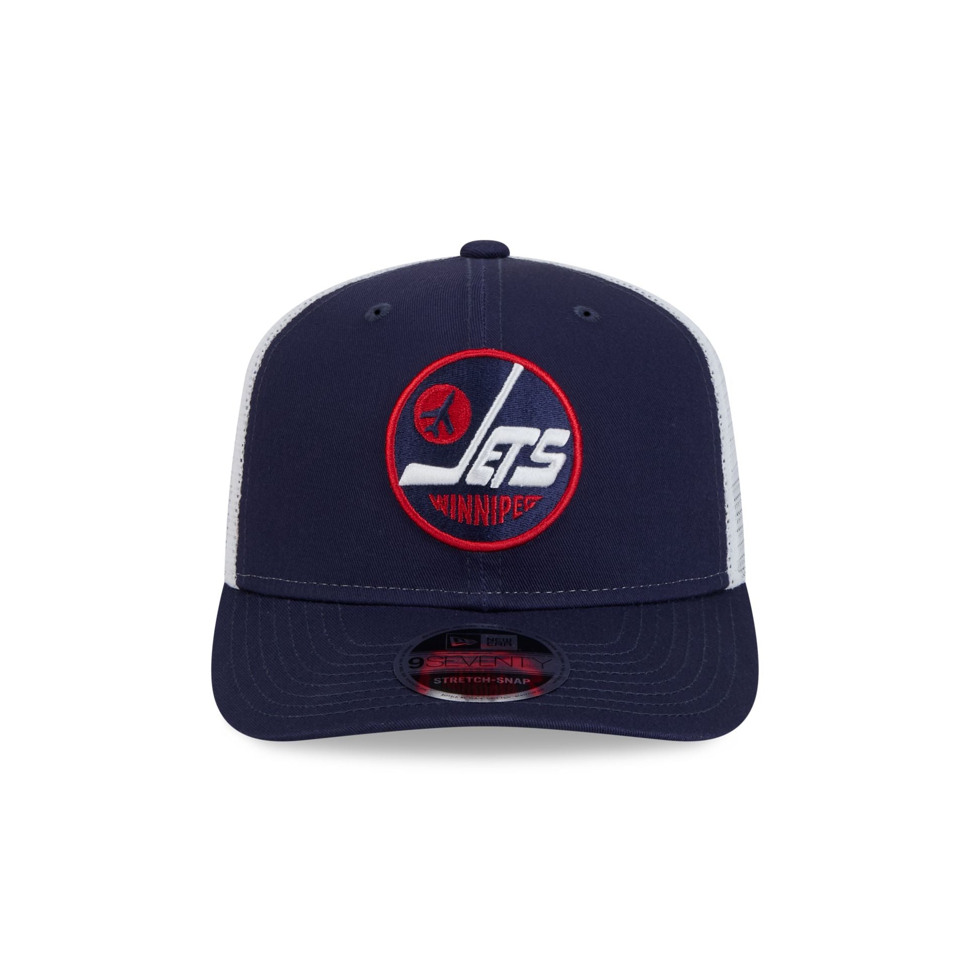 Alternative view of Winnipeg Jets Navy Team 9Seventy Trucker Hat
