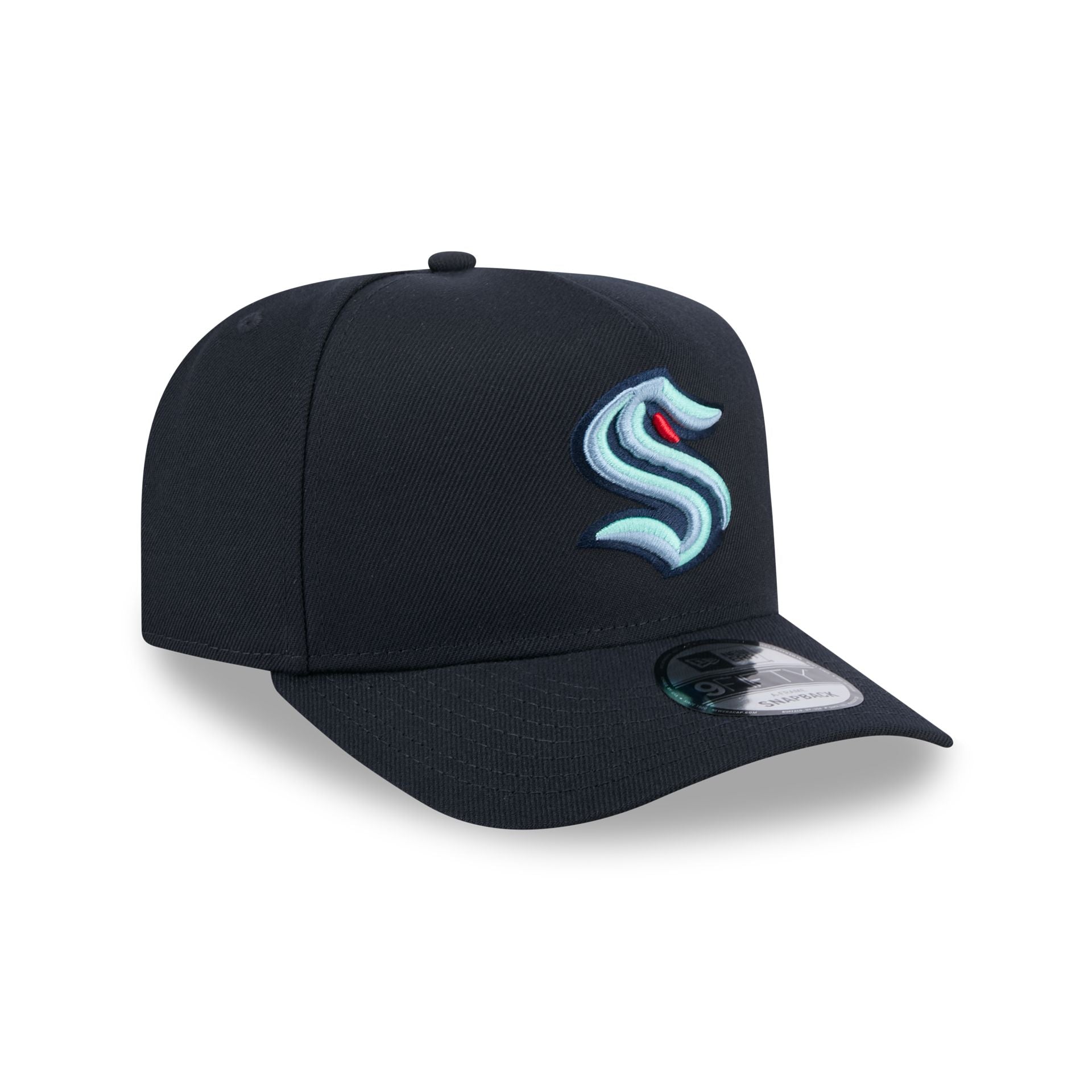 Seattle Kraken Team 9Fifty A-Frame Snapback Hat - Image 3