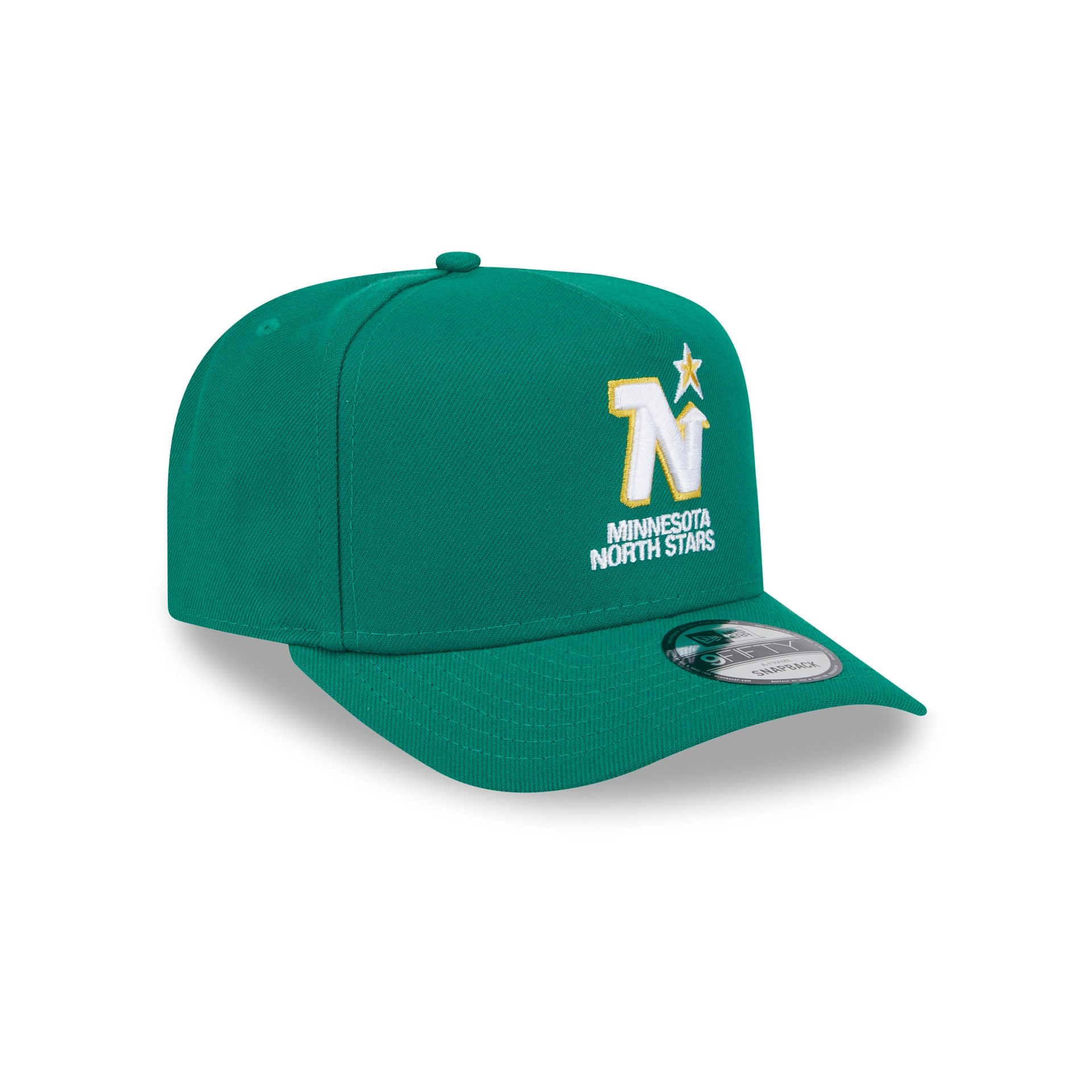 Minnesota North Stars Team 9Fifty A-Frame Snapback Hat - Image 3